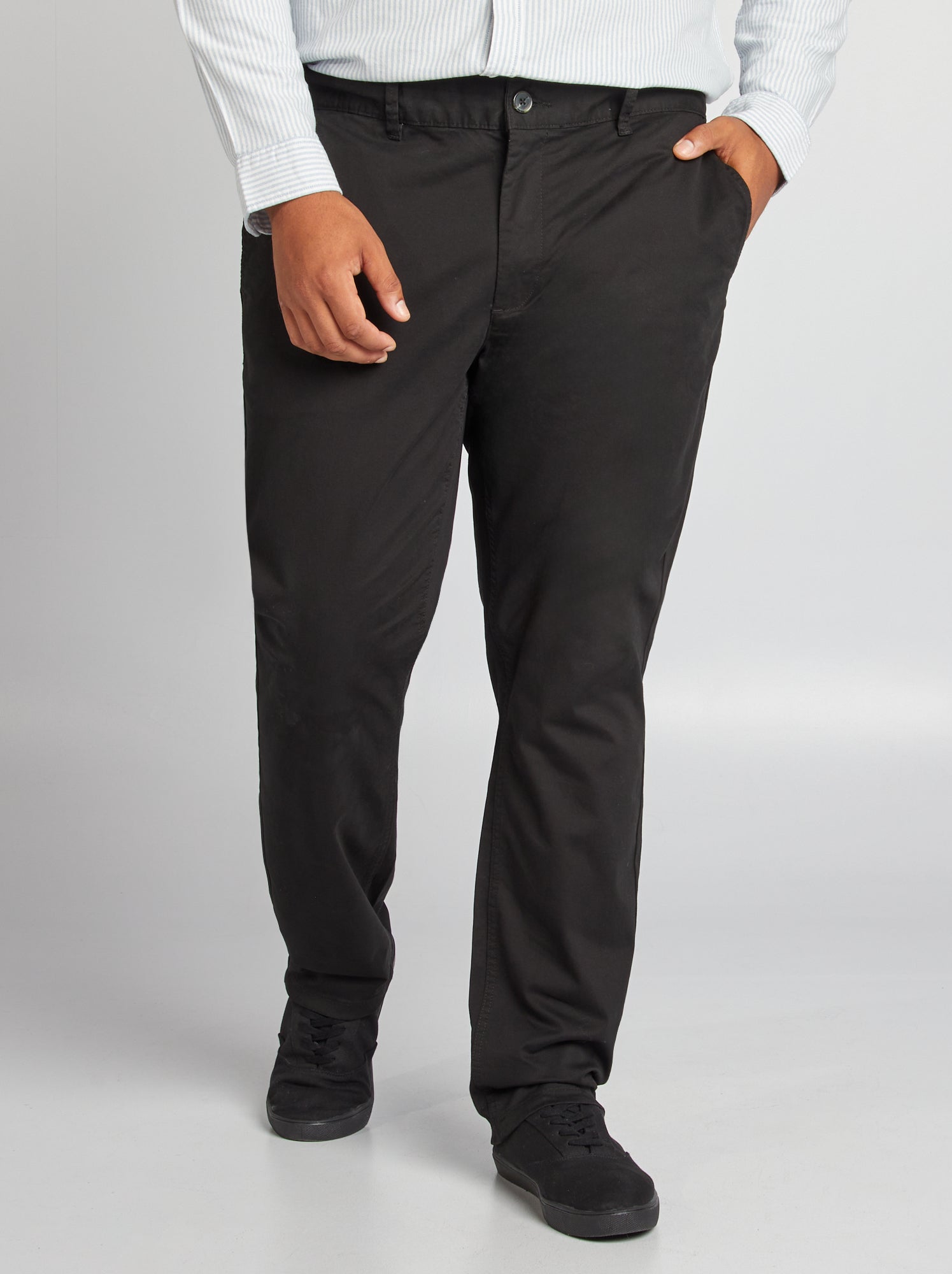 Chino slim - L32 - Noir