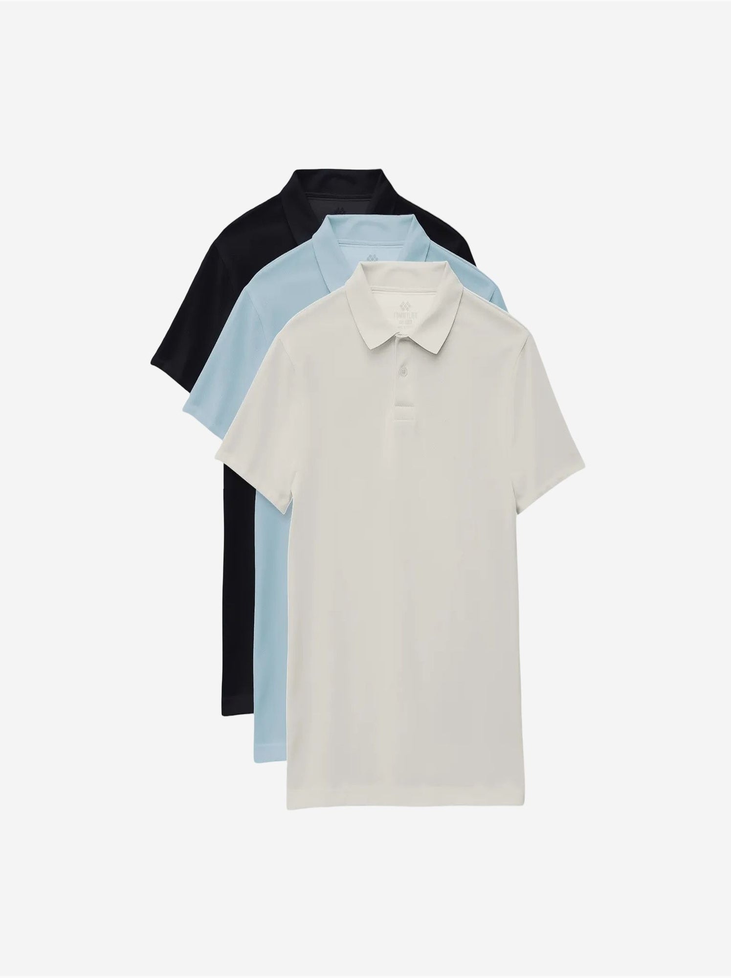 T-shirt homme en mélange de coton tommy - Blanc cassé