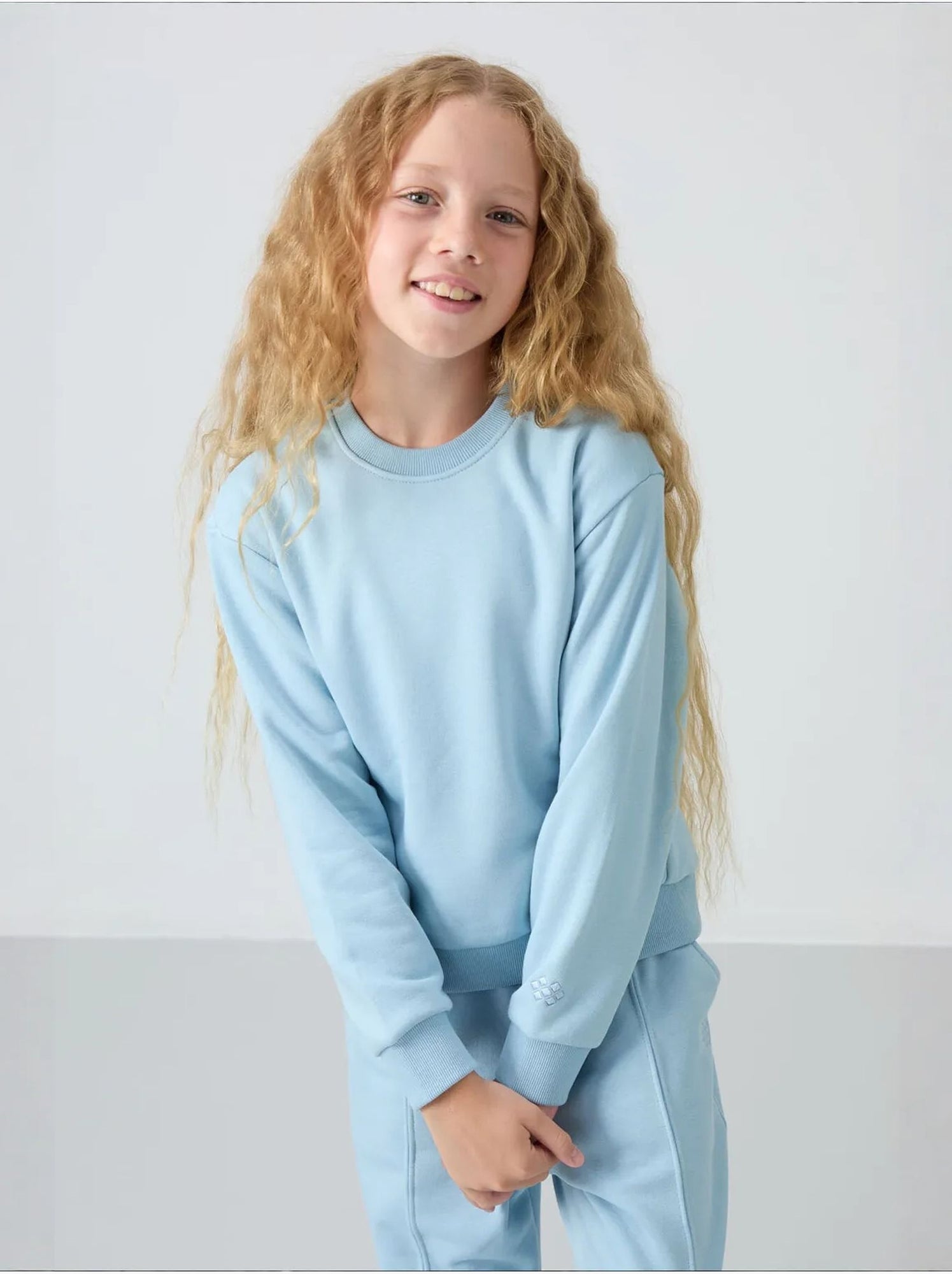 Ensemble de pyjama jeunesse en coton et polyester tommy - Bleu ciel