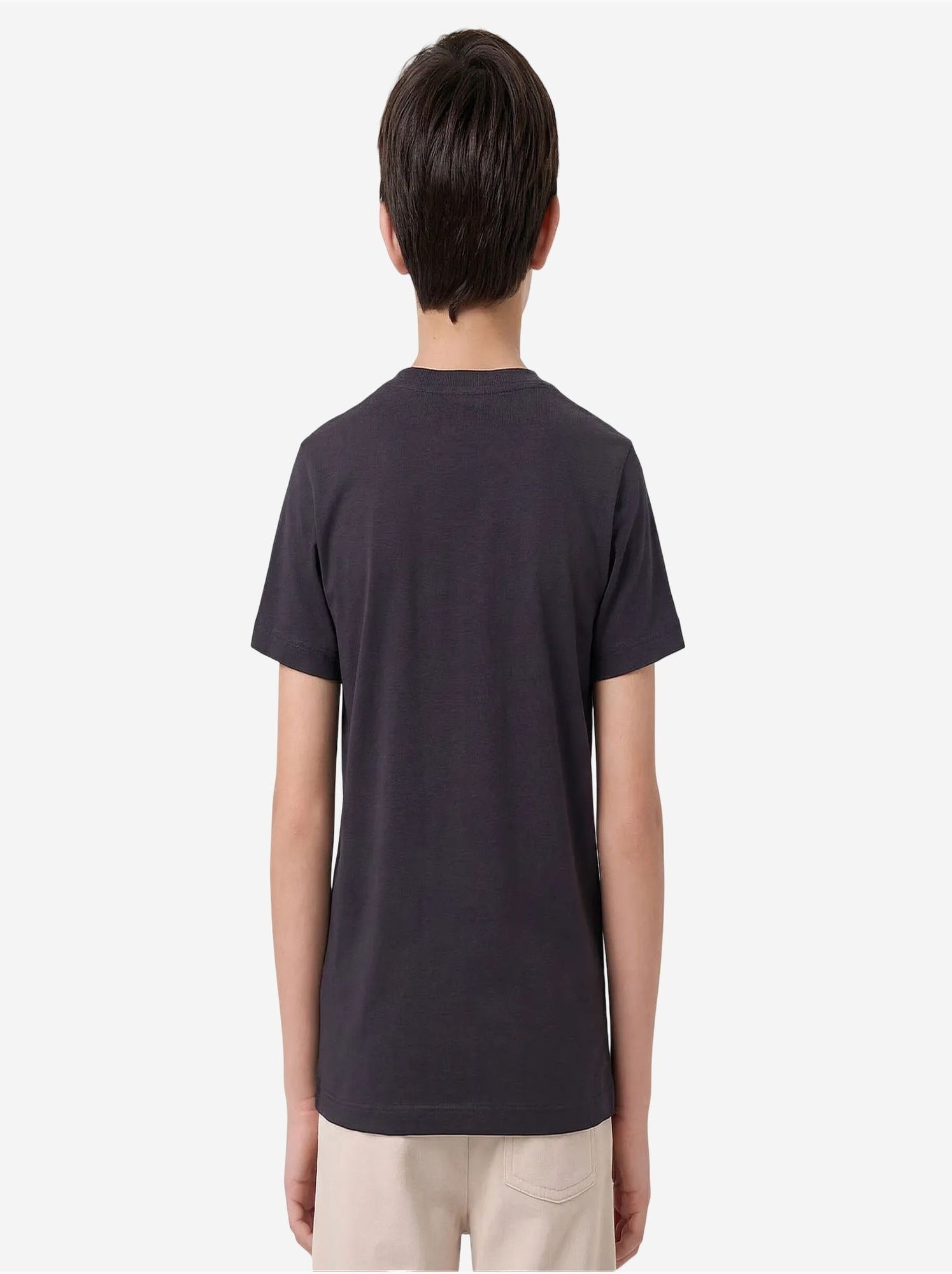 T-shirt homme en coton et élasthanne tommy - Gris Noir