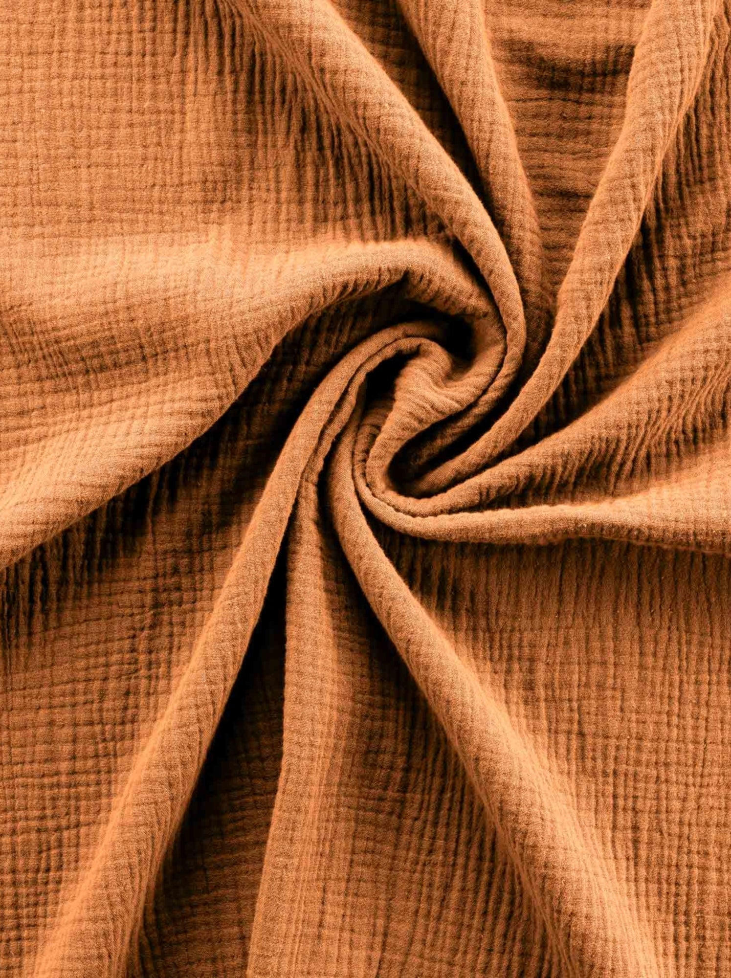 Parure de lit en gaze de coton angelia - Bronze