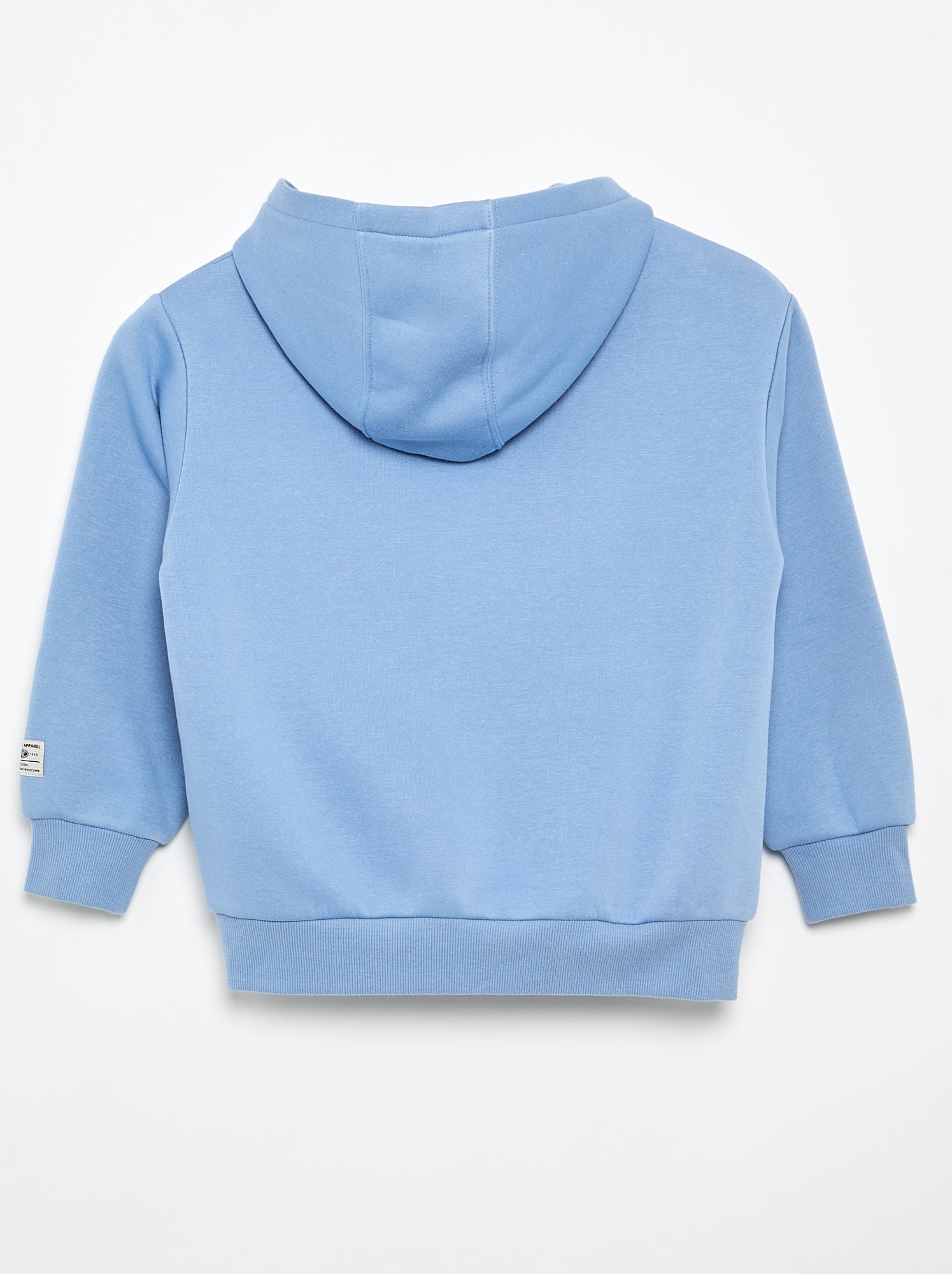 Sweat à capuche imprimé - Bleu
