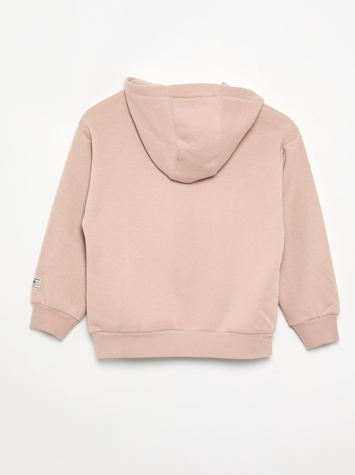 Sweat à capuche imprimé - Rose