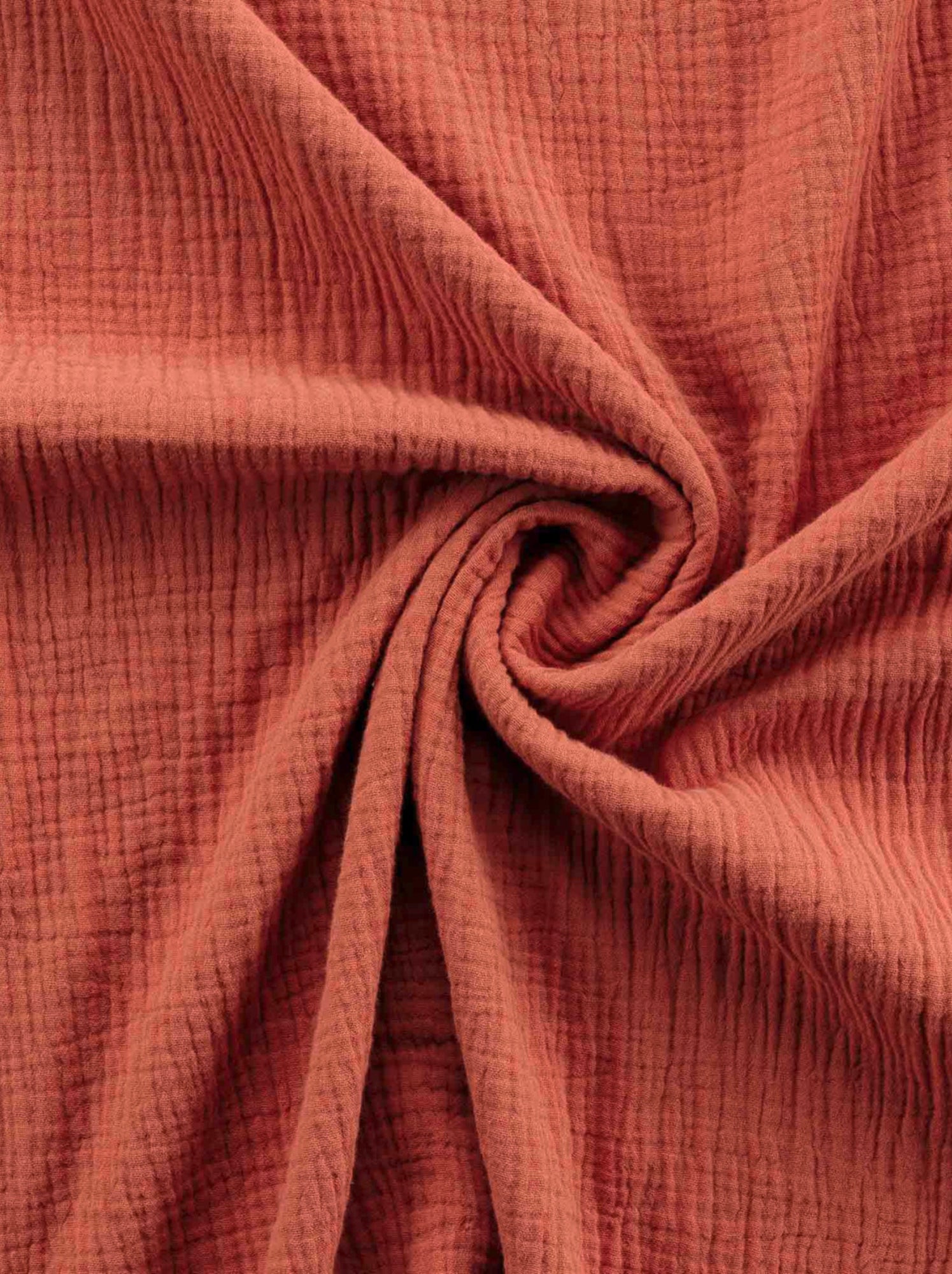 Parure de lit en gaze de coton angelia - Orange mandarine