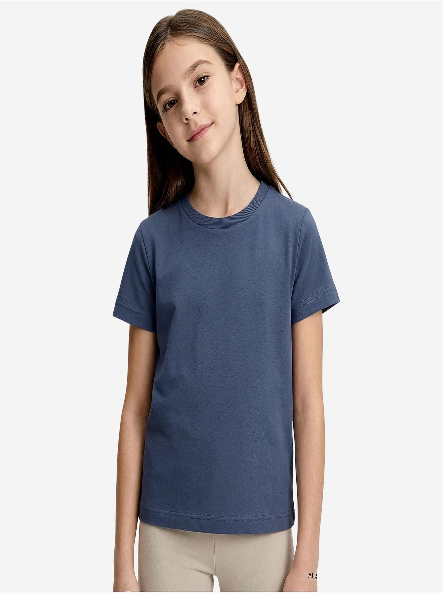 T-shirt homme en coton et élasthanne tommy - Bleu marine
