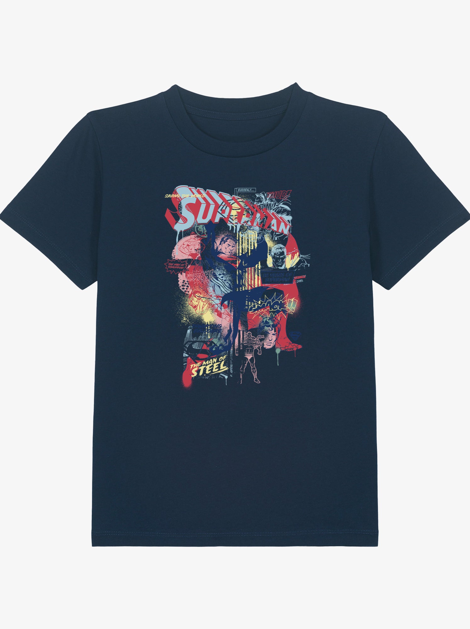 Tshirt Enfant SUPERMAN 2 - Bleu marine