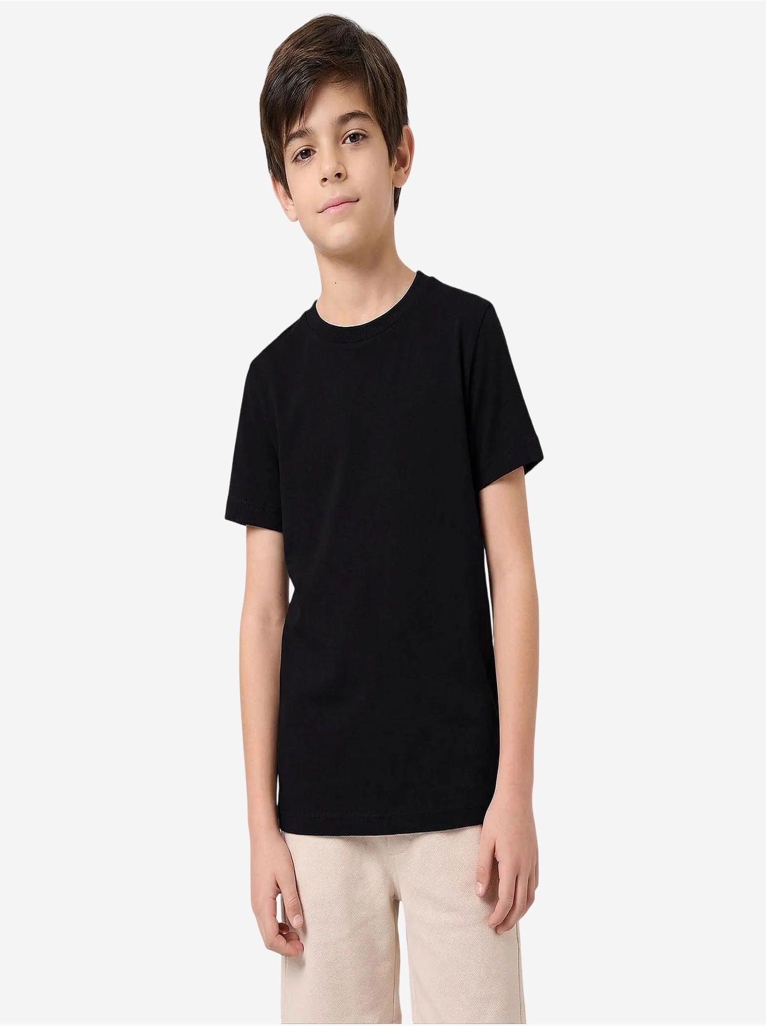 T-shirt homme en coton et élasthanne tommy - Noir