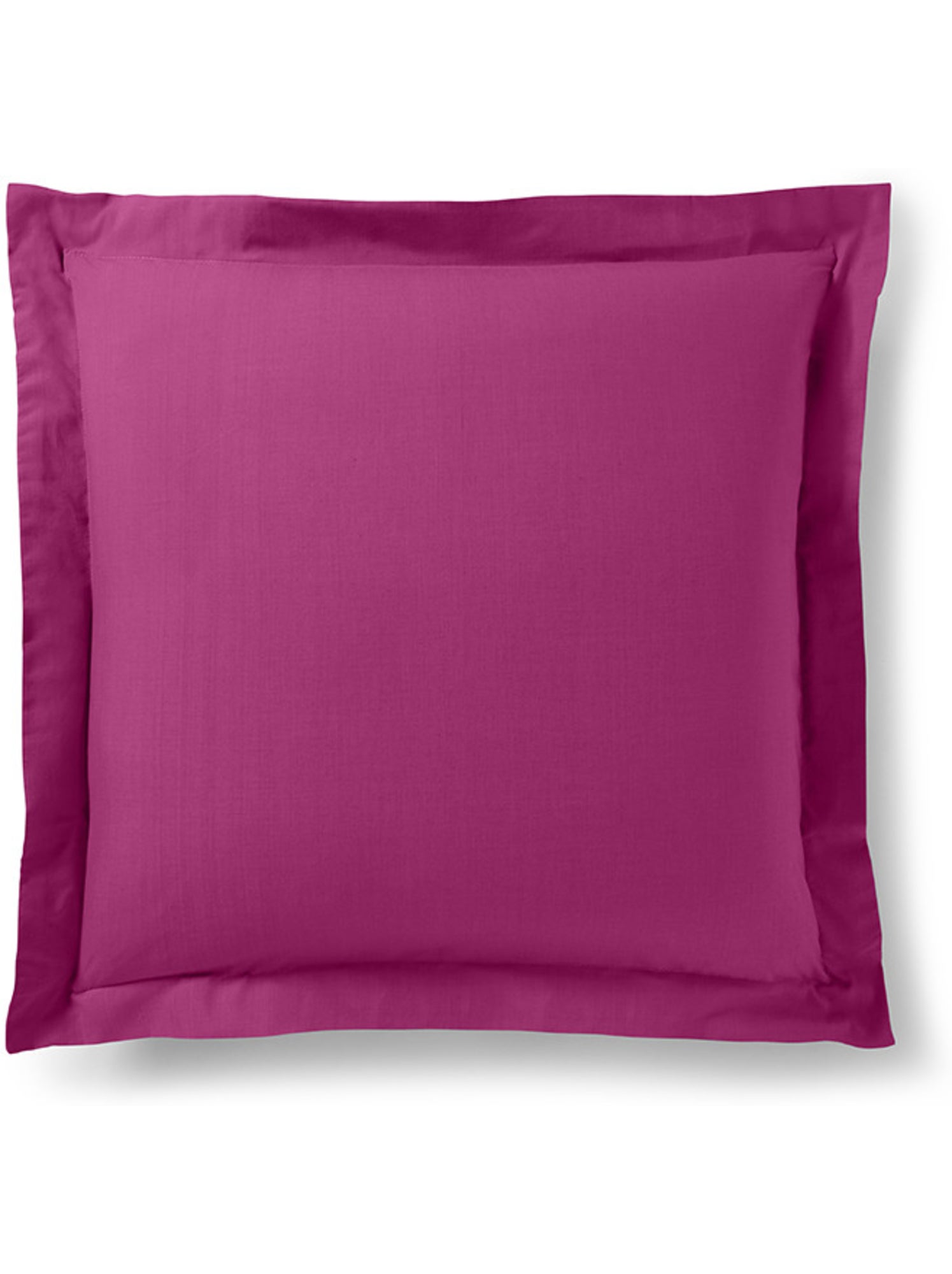 Taie d'oreiller - Coton Pur - 100 % Coton 57 Fils/cm² - Magenta