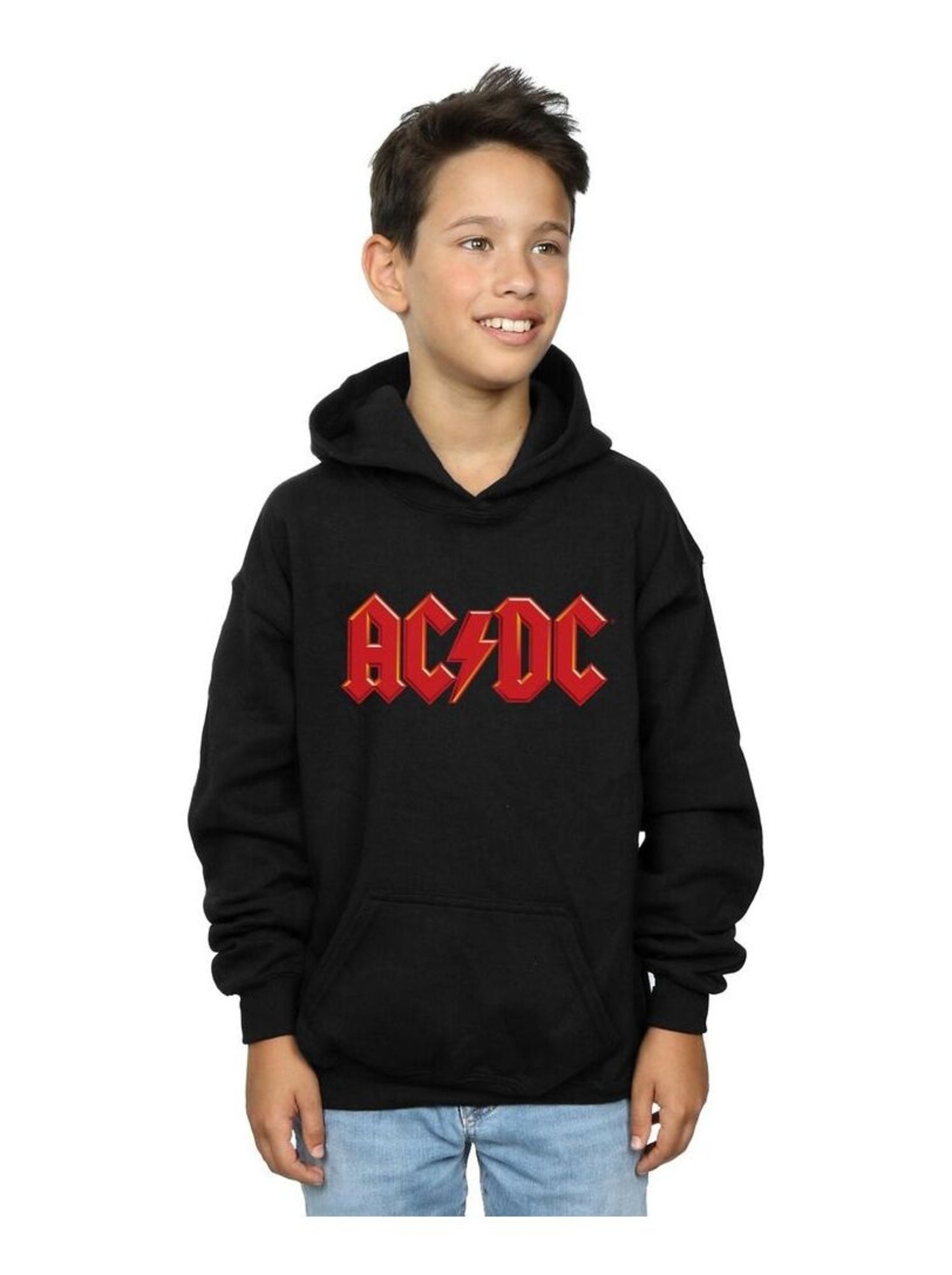 AC/DC - Sweat à capuche motif/style logo - Noir