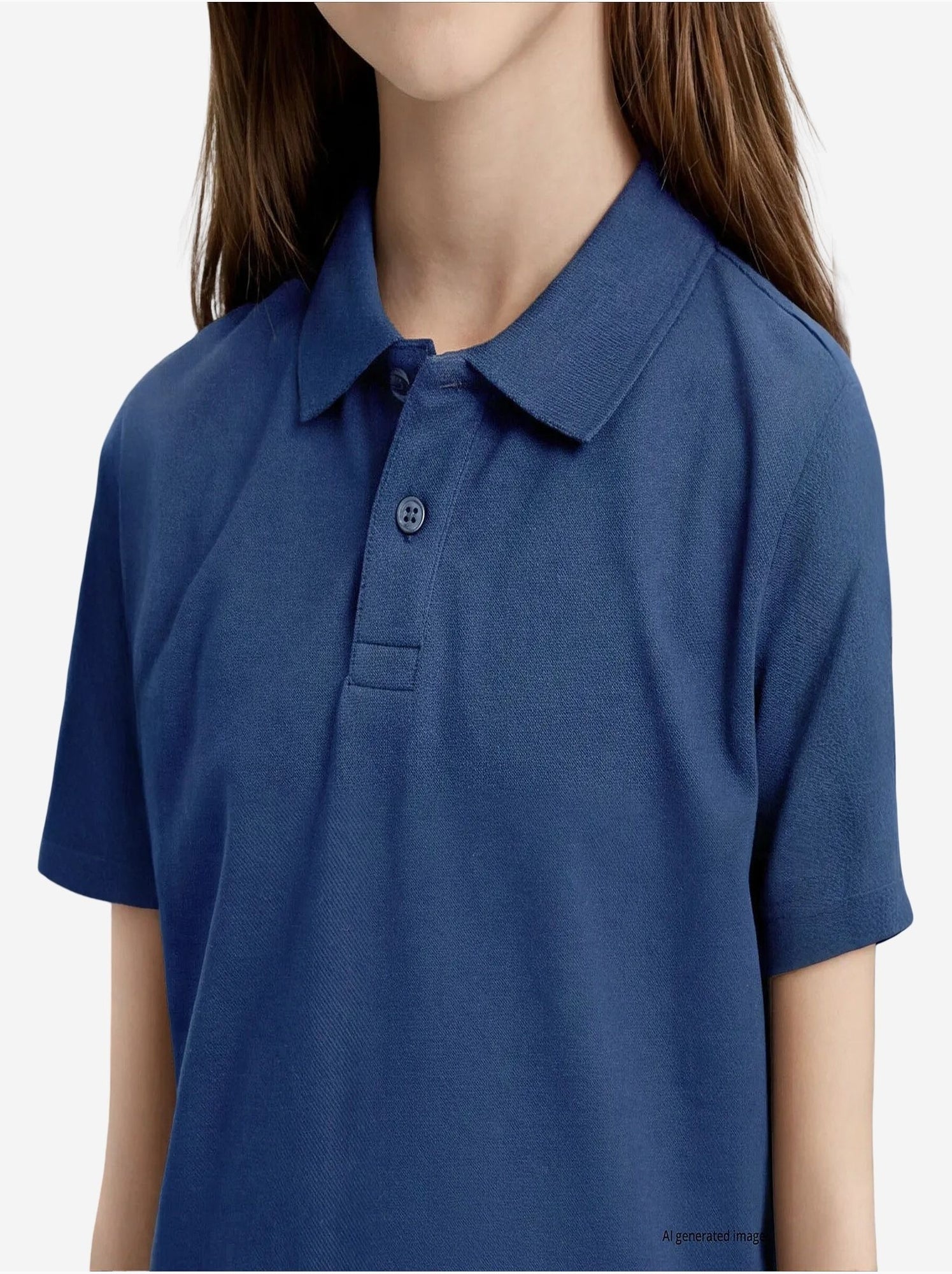 T-shirt homme en mélange coton tommy - Bleu