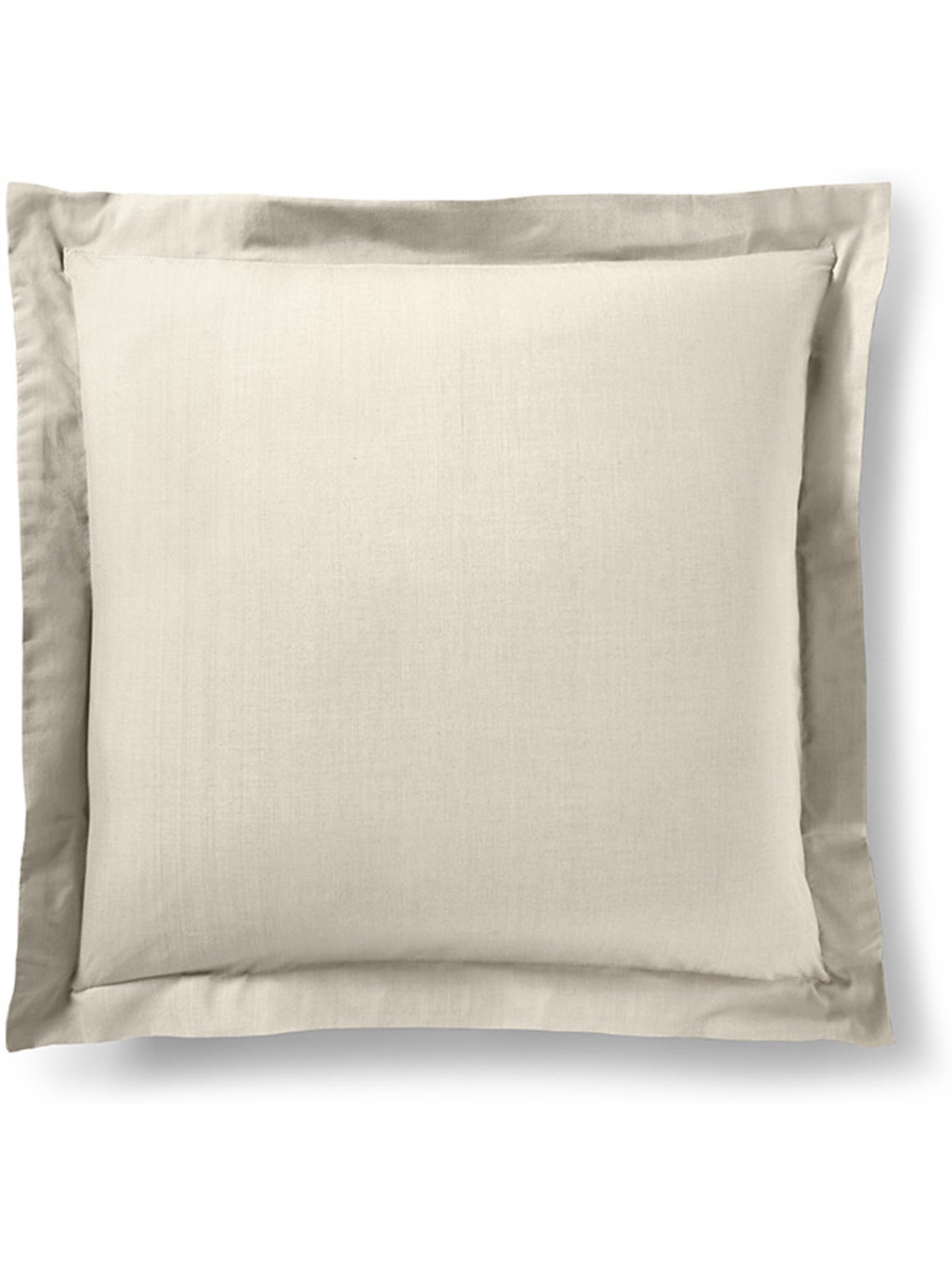 Taie d'oreiller - Coton Pur - 100 % Coton 57 Fils/cm² - Beige sable
