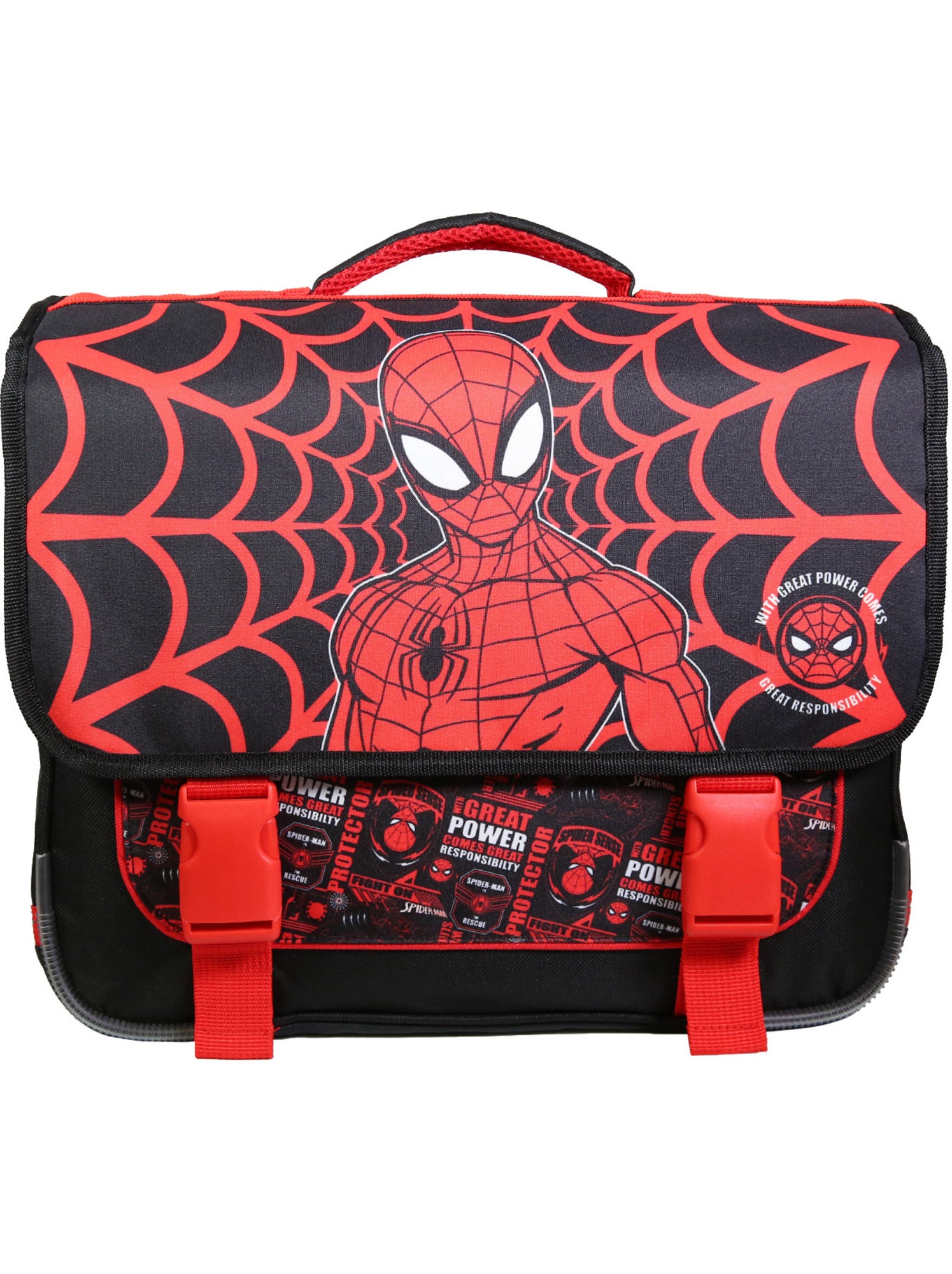 BAGTROTTER Cartable 38 cm Spider-Man Noir - Noir