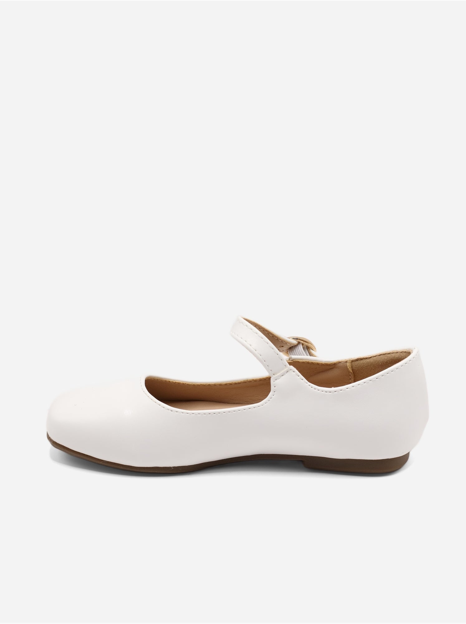 Ballerines à boucle - Blanc