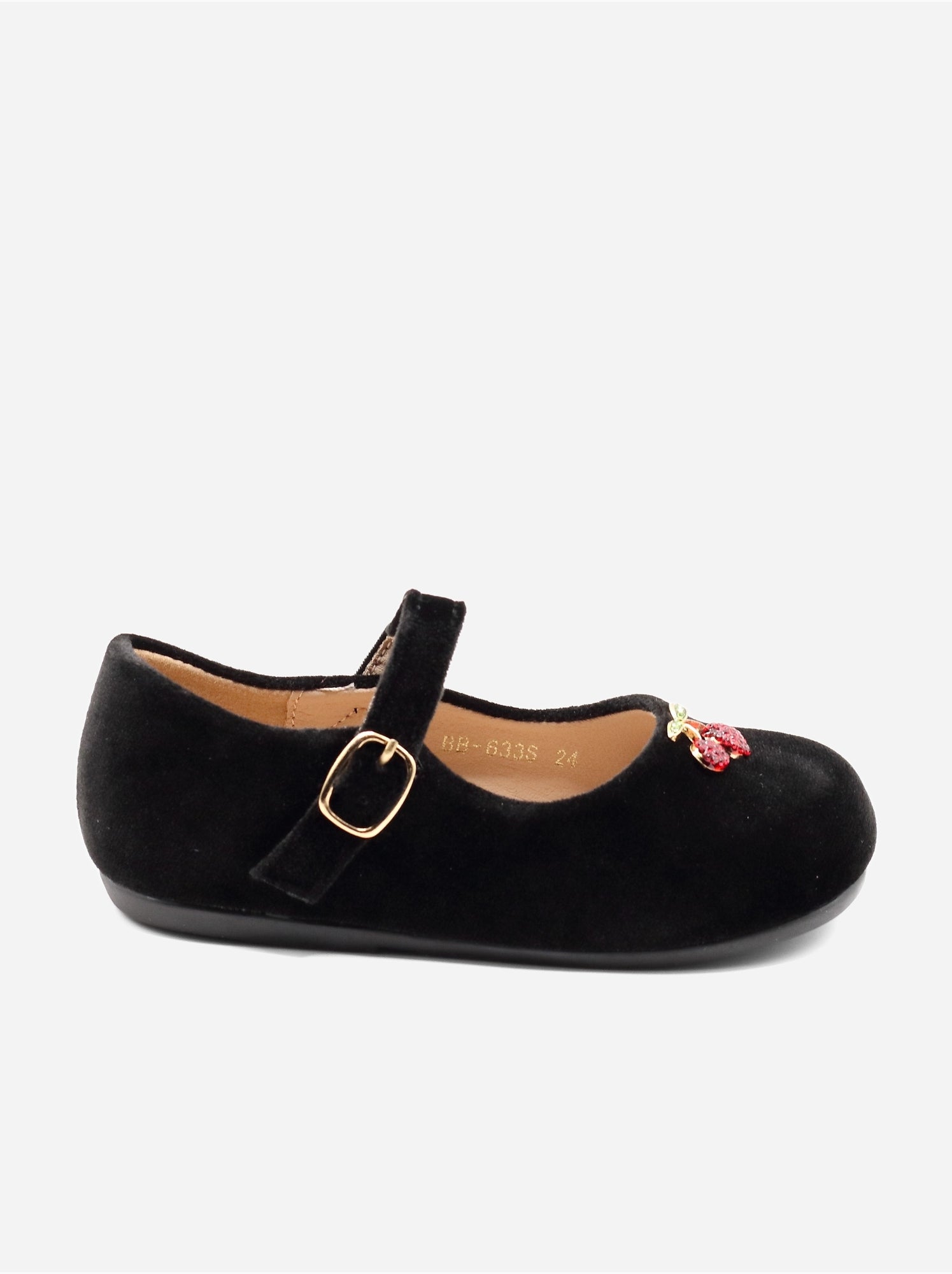 Ballerines avec motifs décoratif - Noir