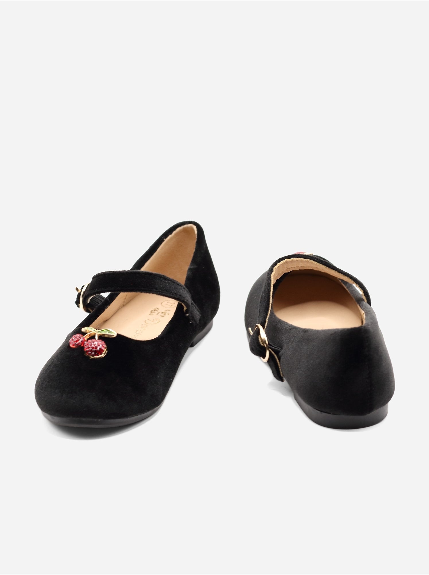 Ballerines avec motifs décoratif - Noir