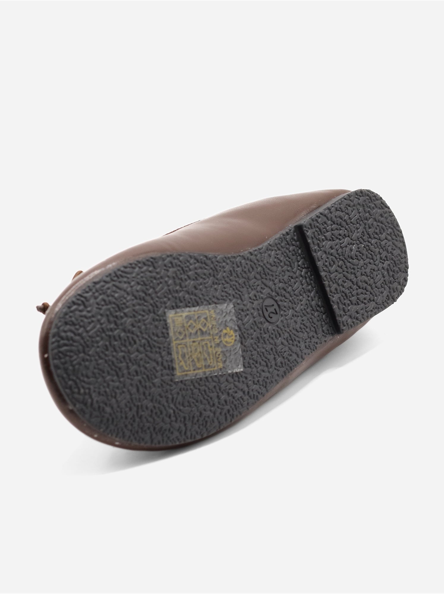 Ballerines avec un nœud décoratif - Marron
