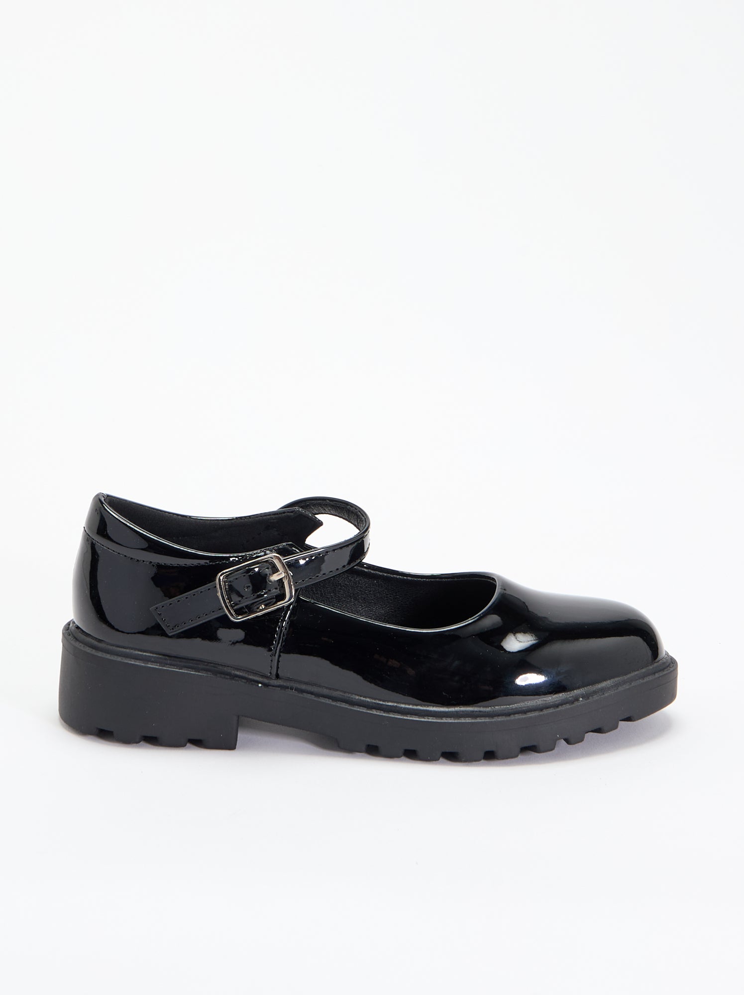 Ballerines babies avec semelles crantées - Noir