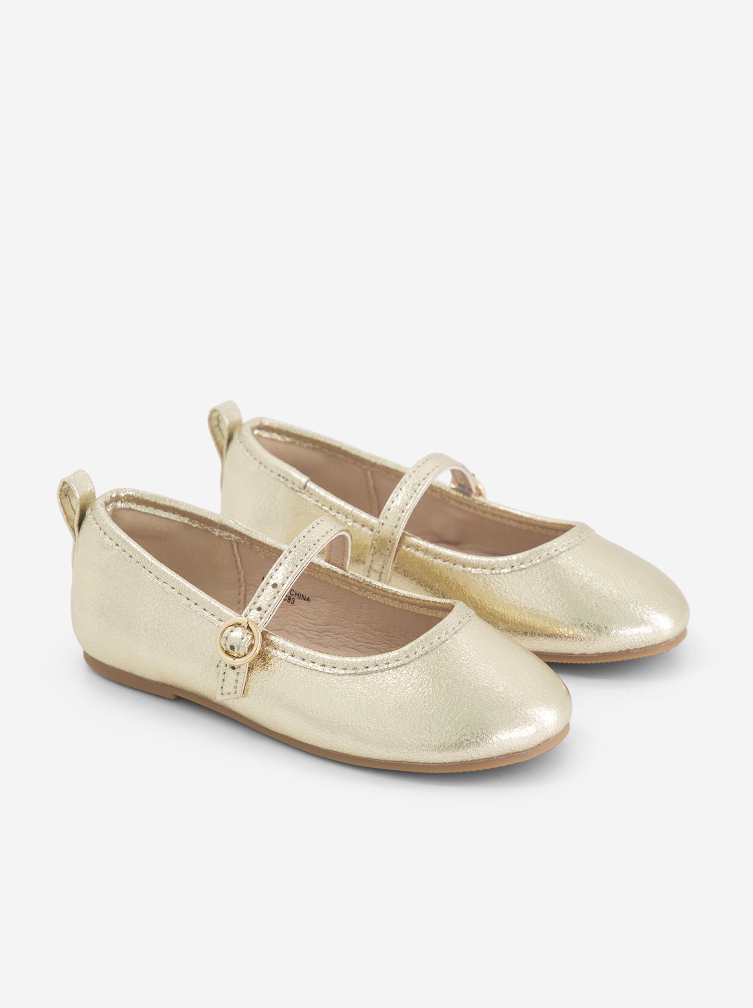Ballerines pailletées - Jaune
