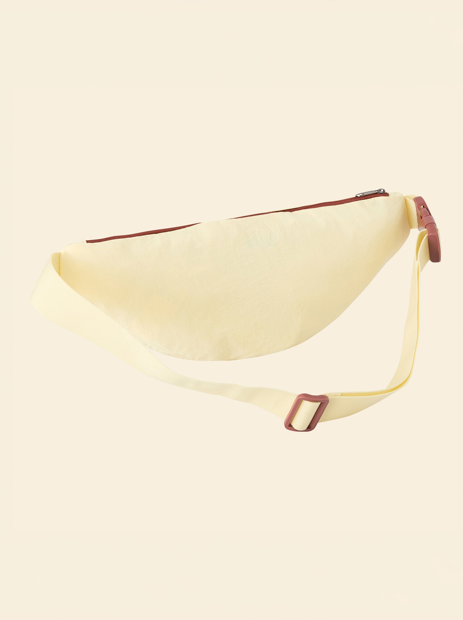 Banane de sport (ekstract) avec poches extérieures et intérieures 15x40 cm - Jaune