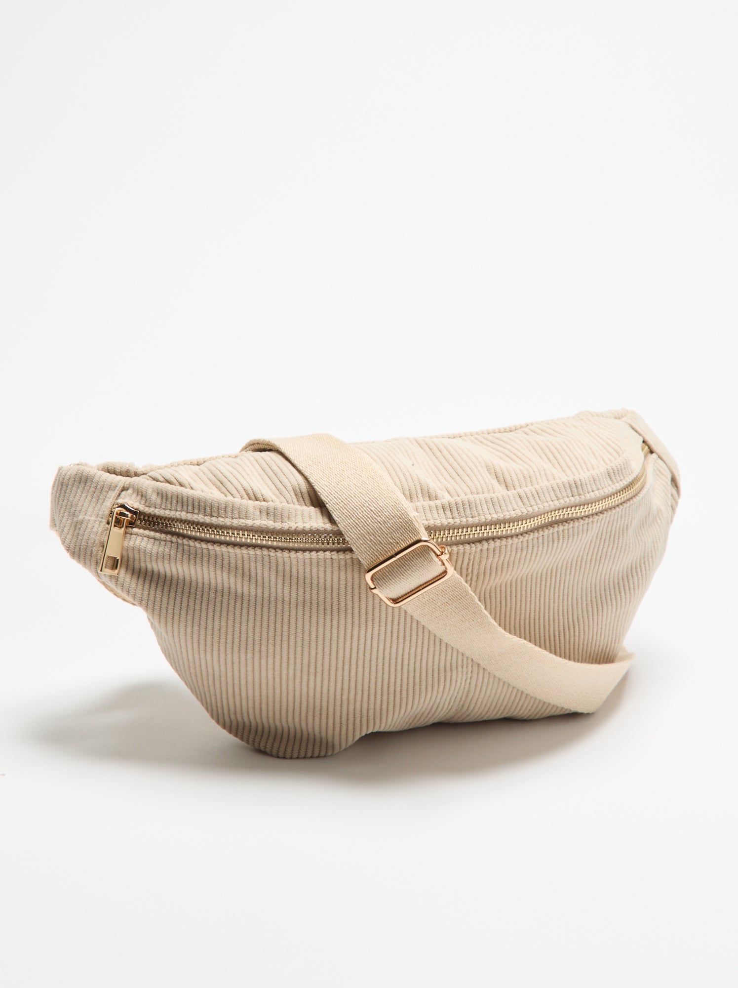 Banane en velours - Beige