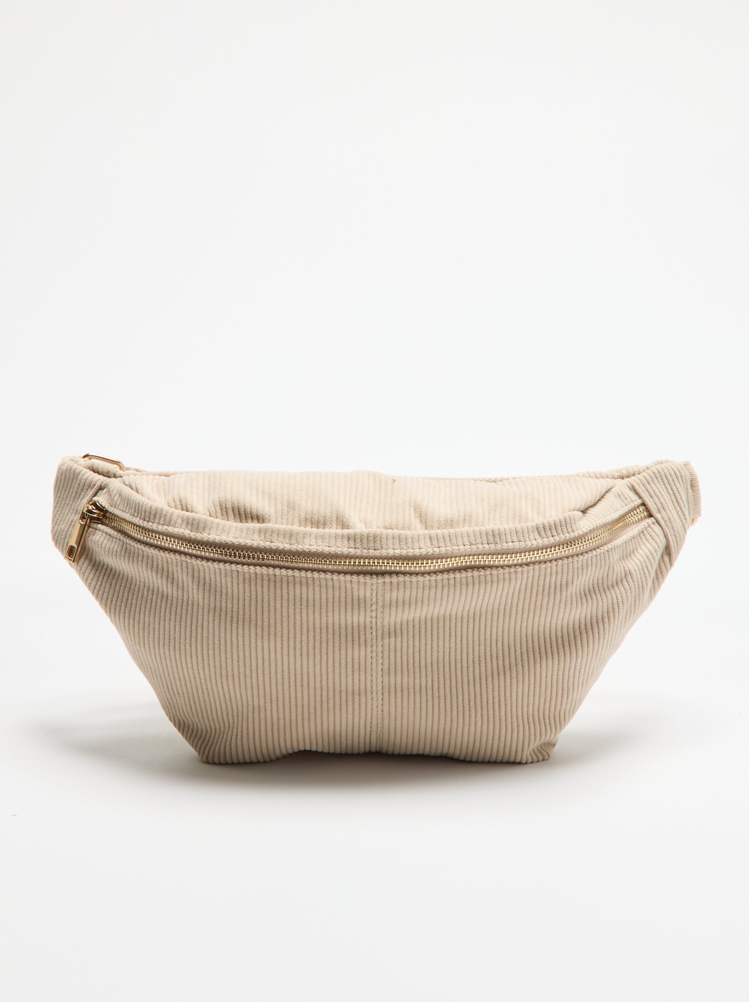 Banane en velours - Beige