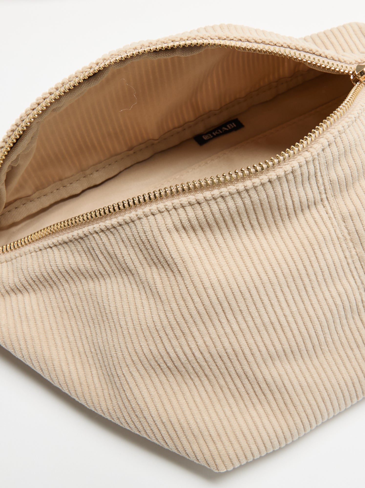 Banane en velours - Beige