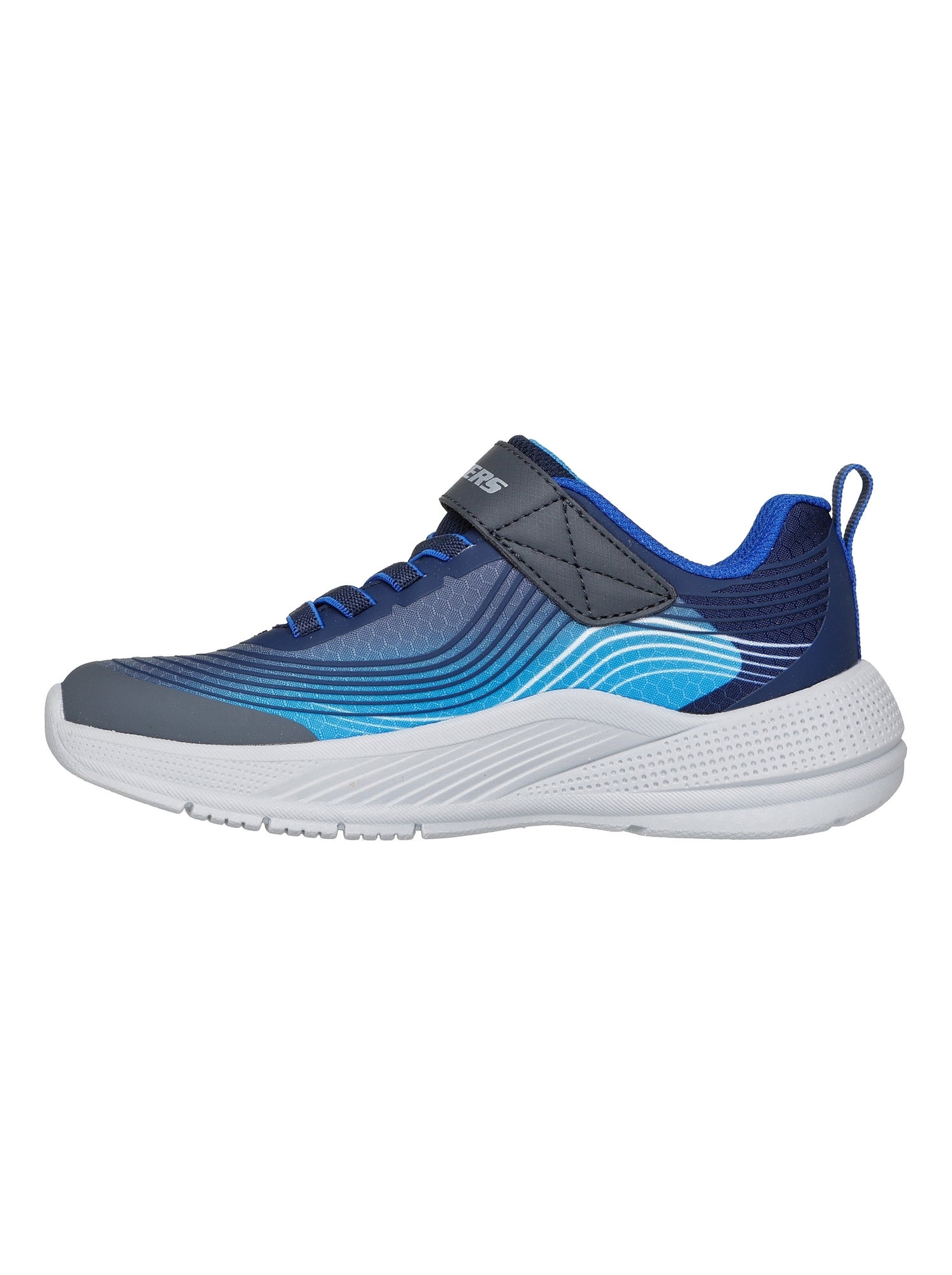 Basket à Lacets Junior Skechers Microspec Advance - Bleu