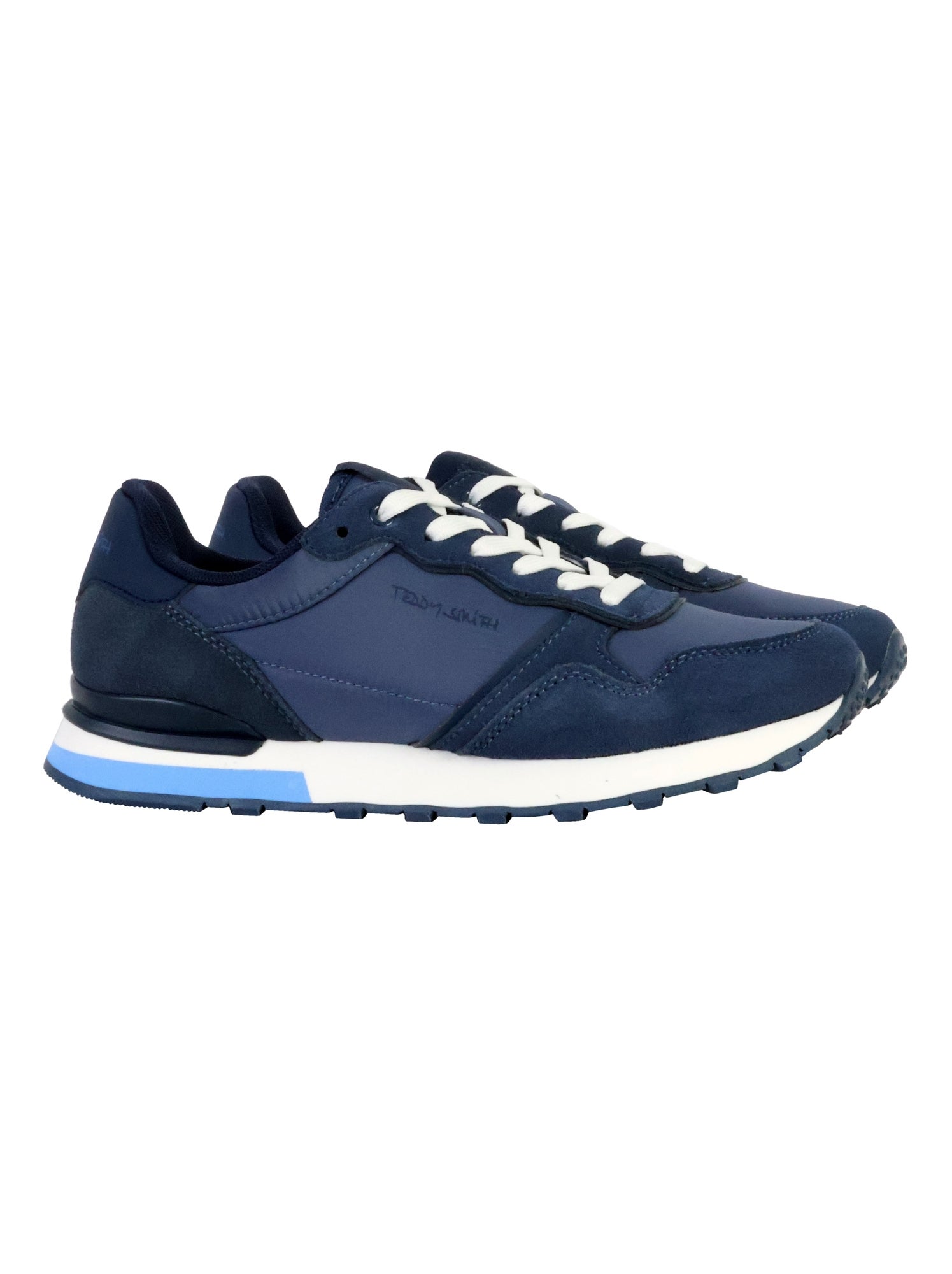 Baskets lacets - Bleu marine
