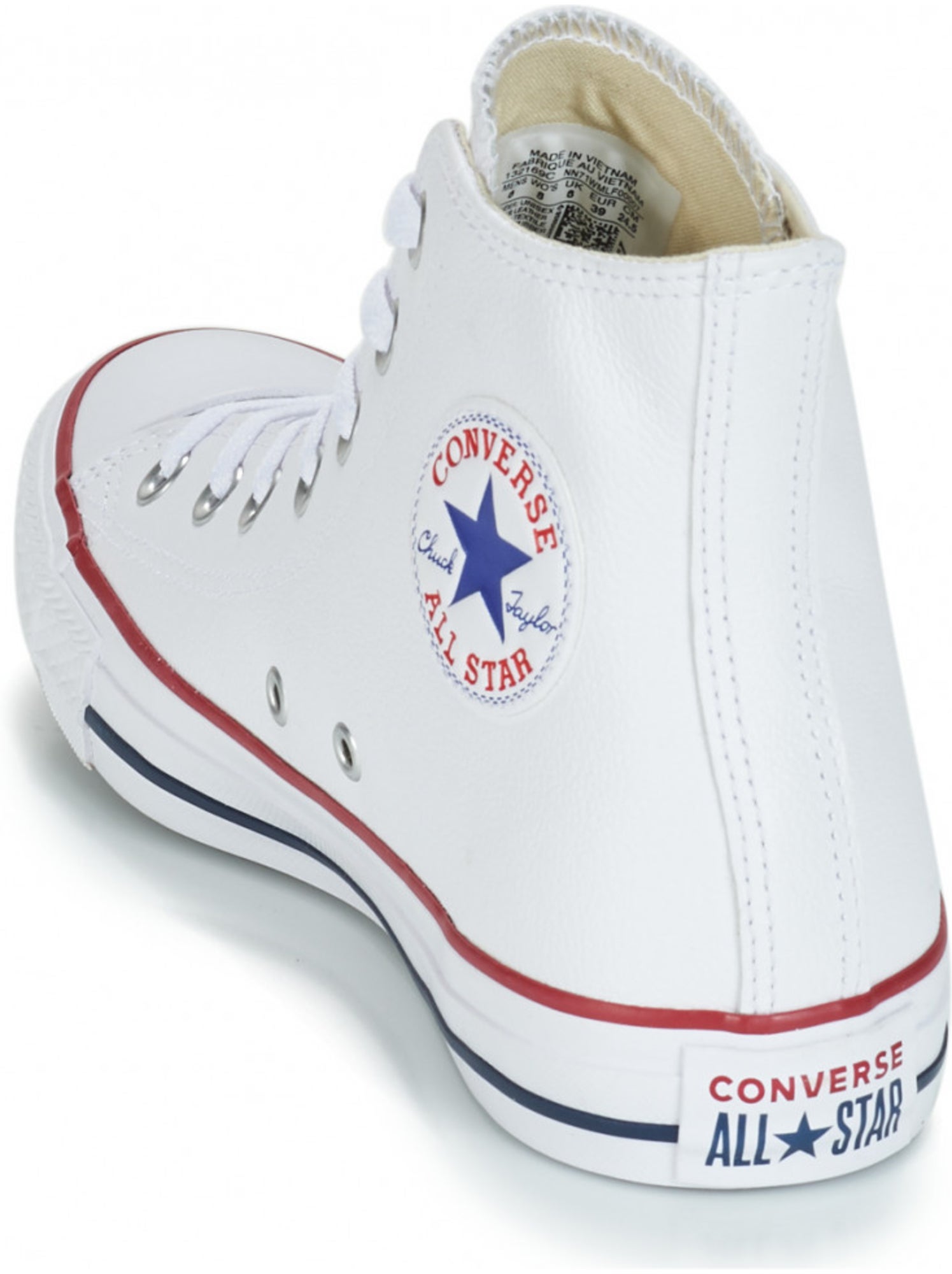 Basket en cuir converse - Blanc