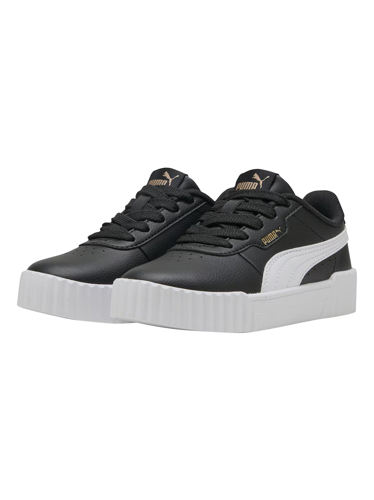 Basket Enfant à Lacets Puma Carina 3.0 PS - Noir