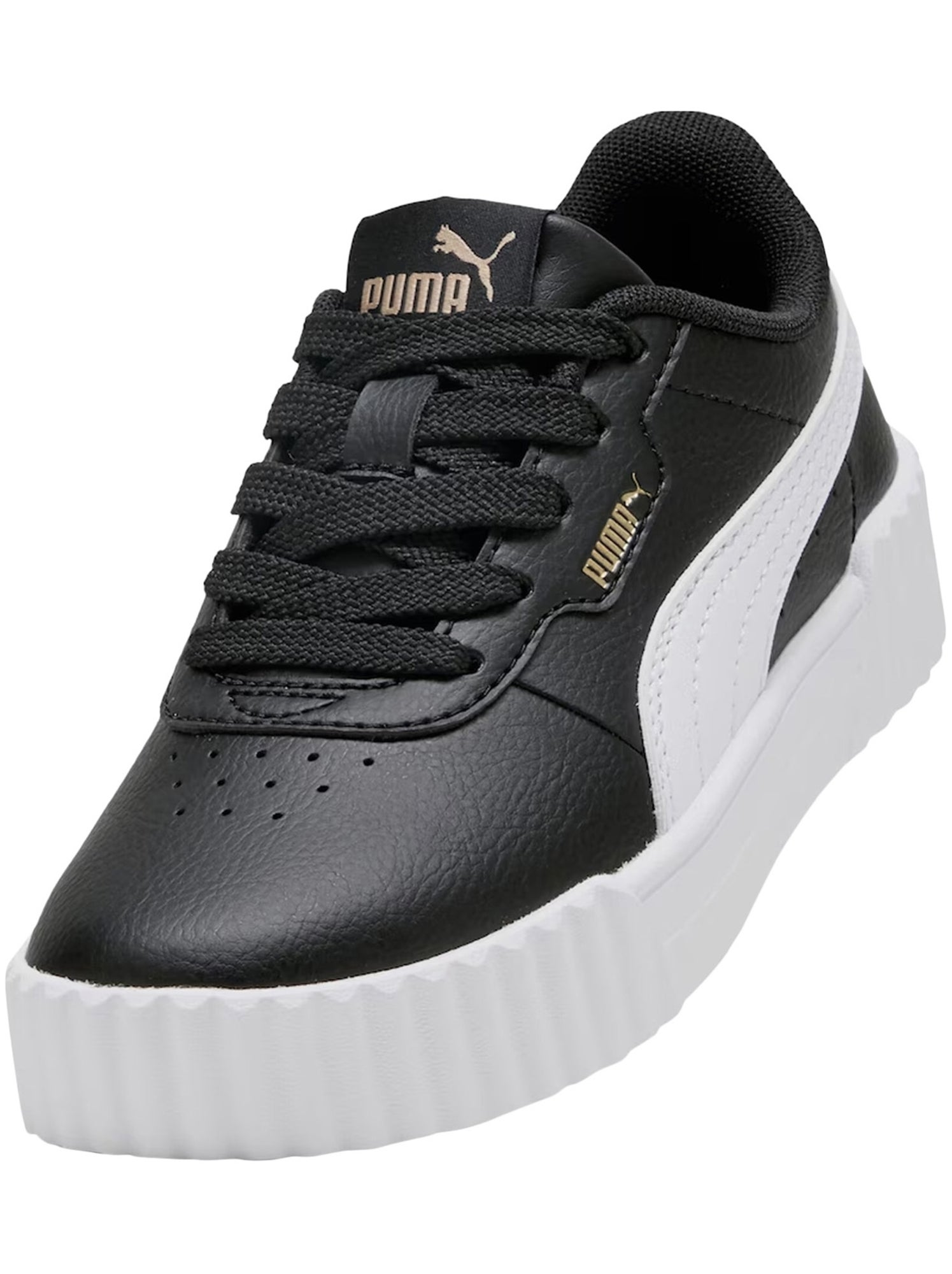 Basket Enfant à Lacets Puma Carina 3.0 PS - Noir
