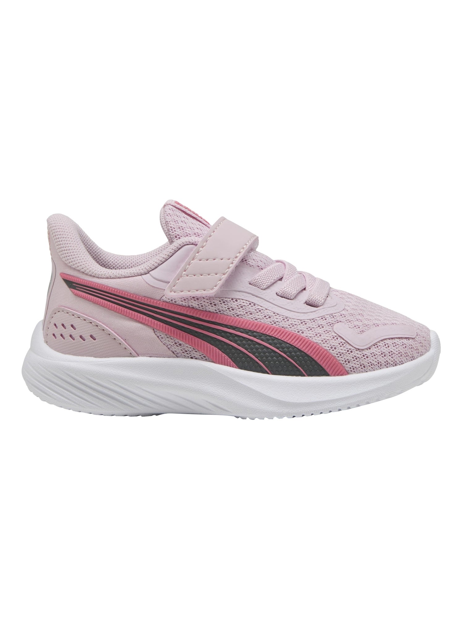 Basket Enfant à Scratches Puma Pounce AC inf - Rose