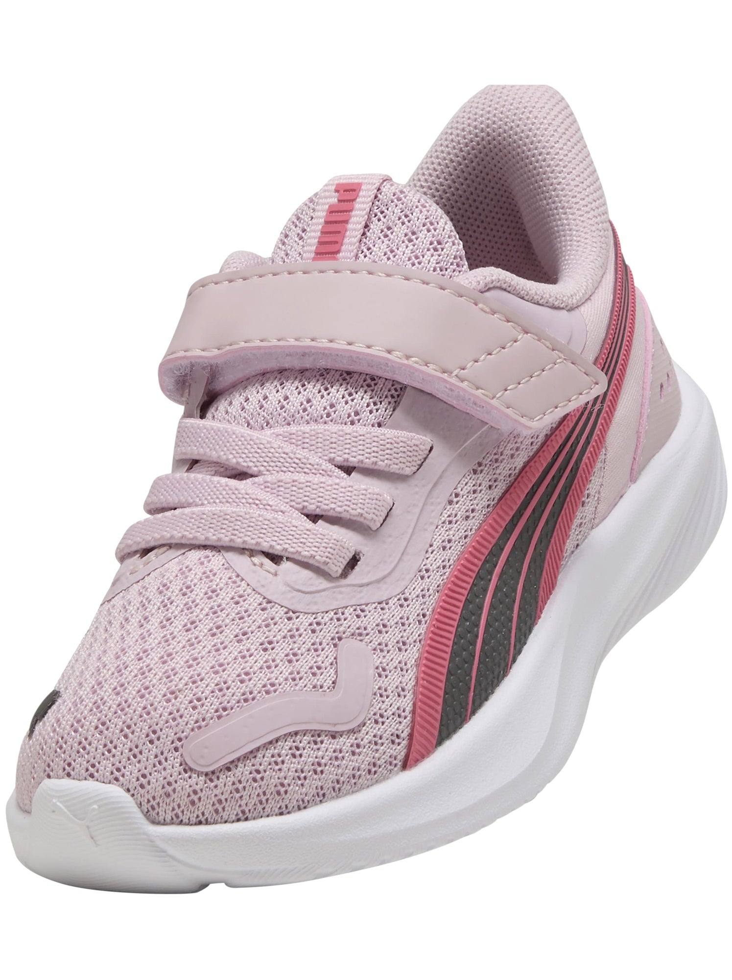 Basket Enfant à Scratches Puma Pounce AC inf - Rose