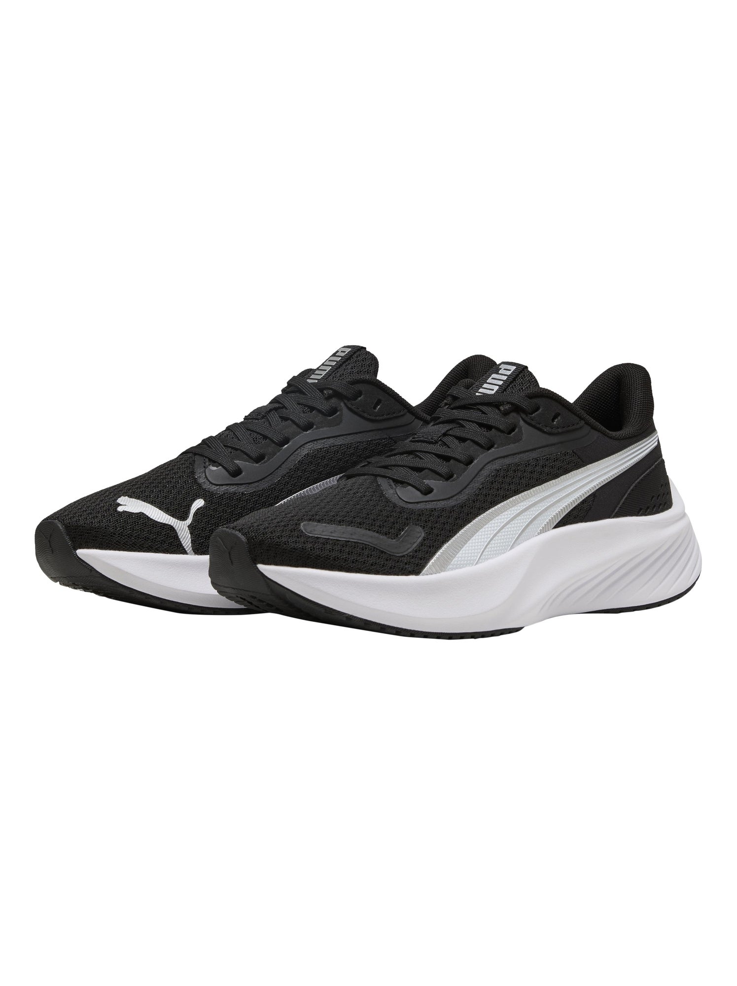 Basket Junior à Lacets Puma Pounce Lite Jr - Noir