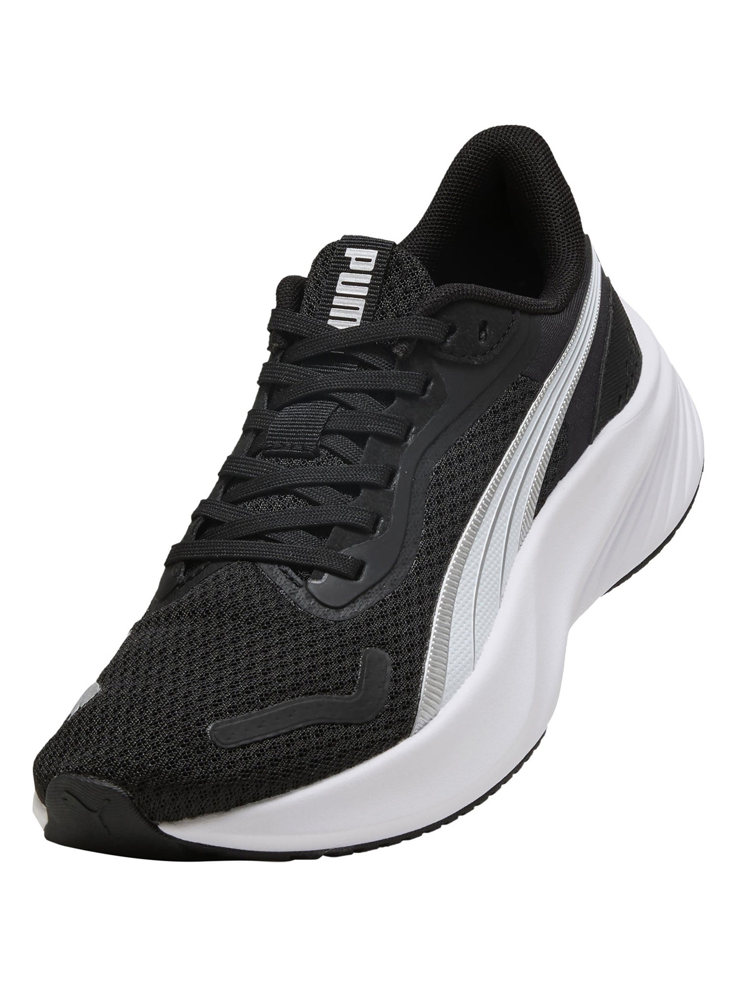 Basket Junior à Lacets Puma Pounce Lite Jr - Noir