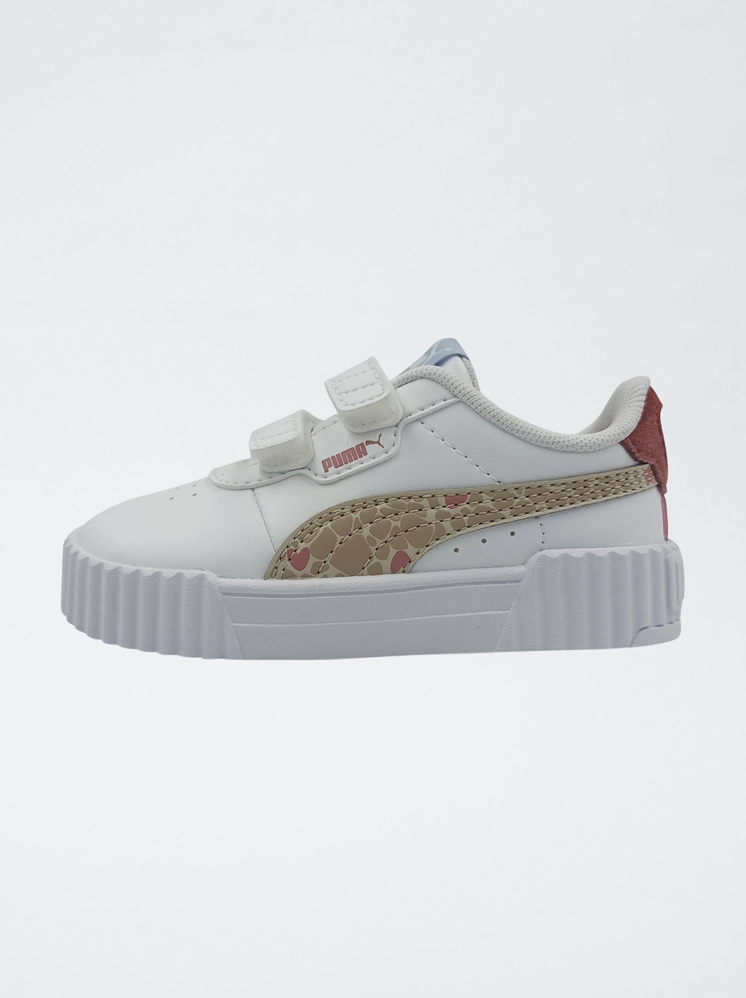 Basket 'PUMA' à scratchs - Beige