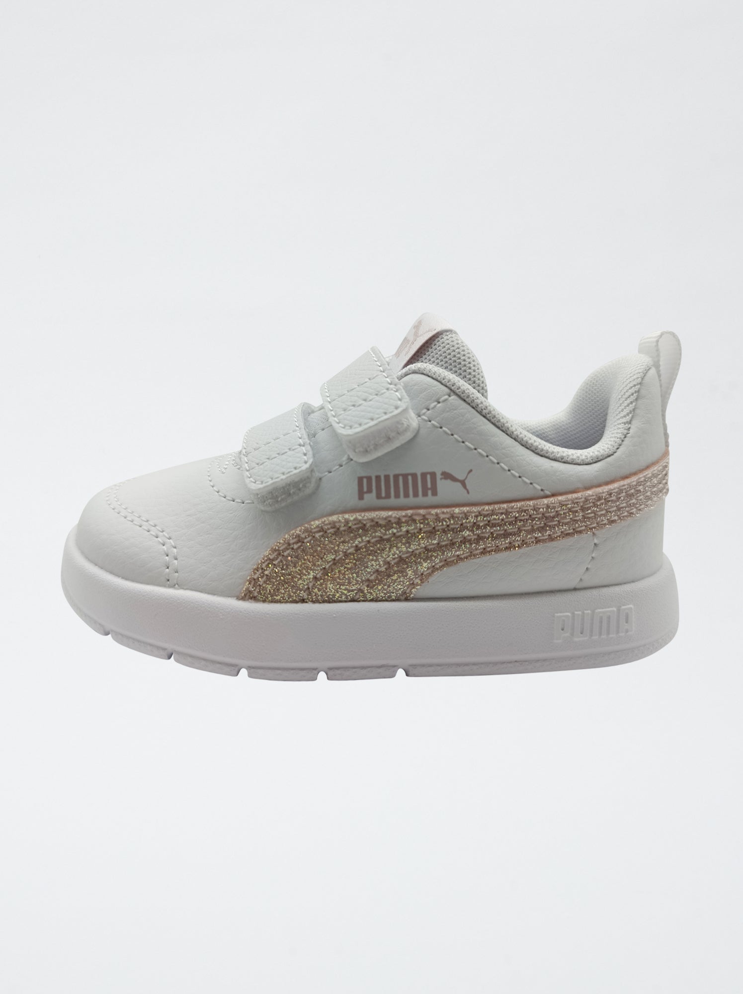 Basket 'PUMA' à scratchs - Rose
