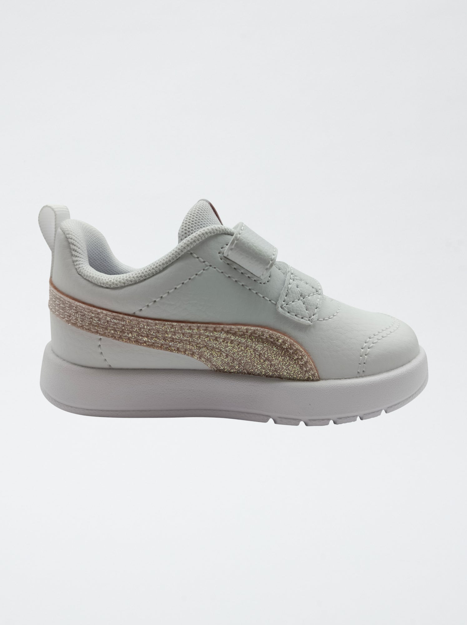 Basket 'PUMA' à scratchs - Rose