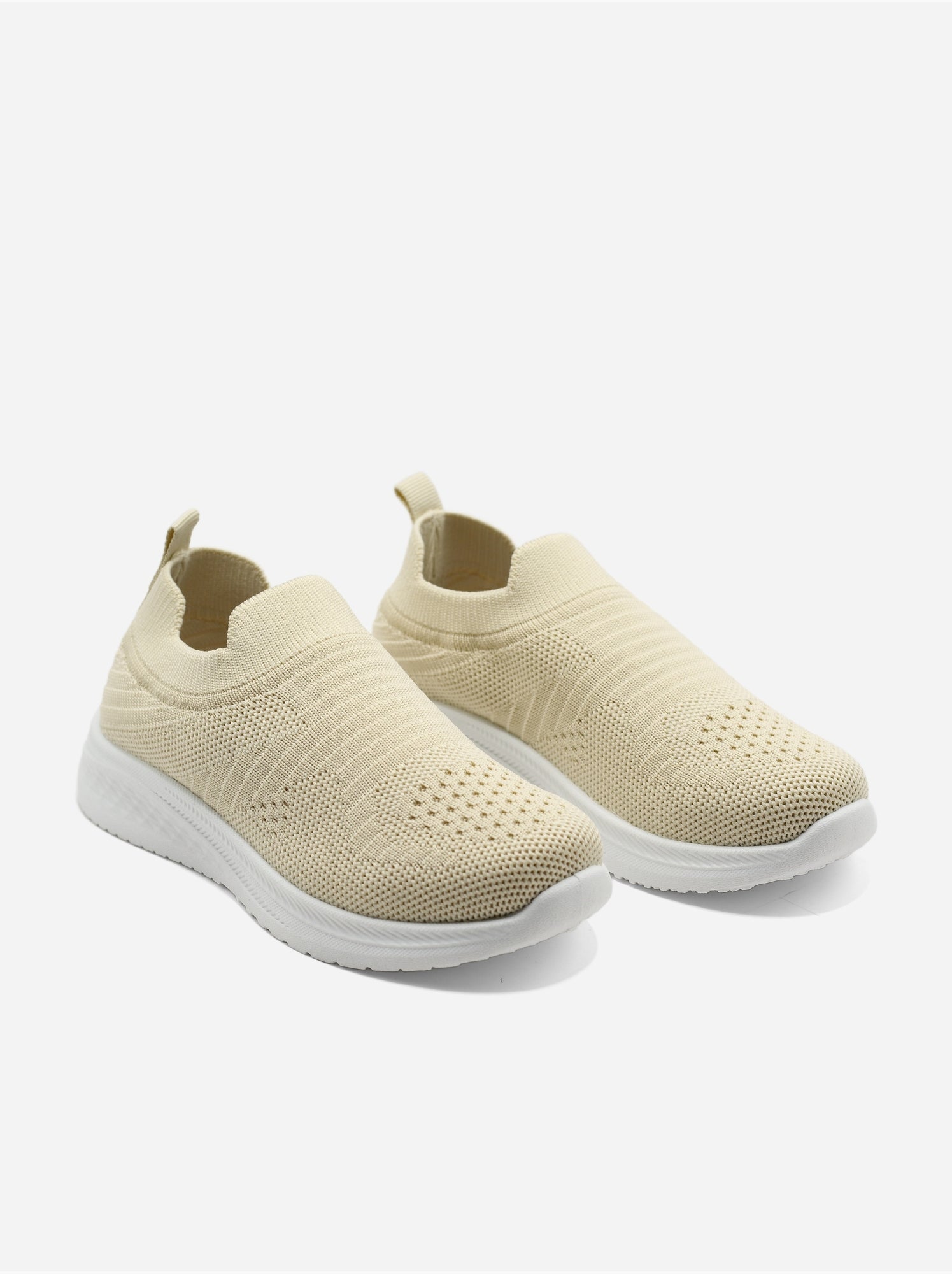 Baskets à enfiler - Beige