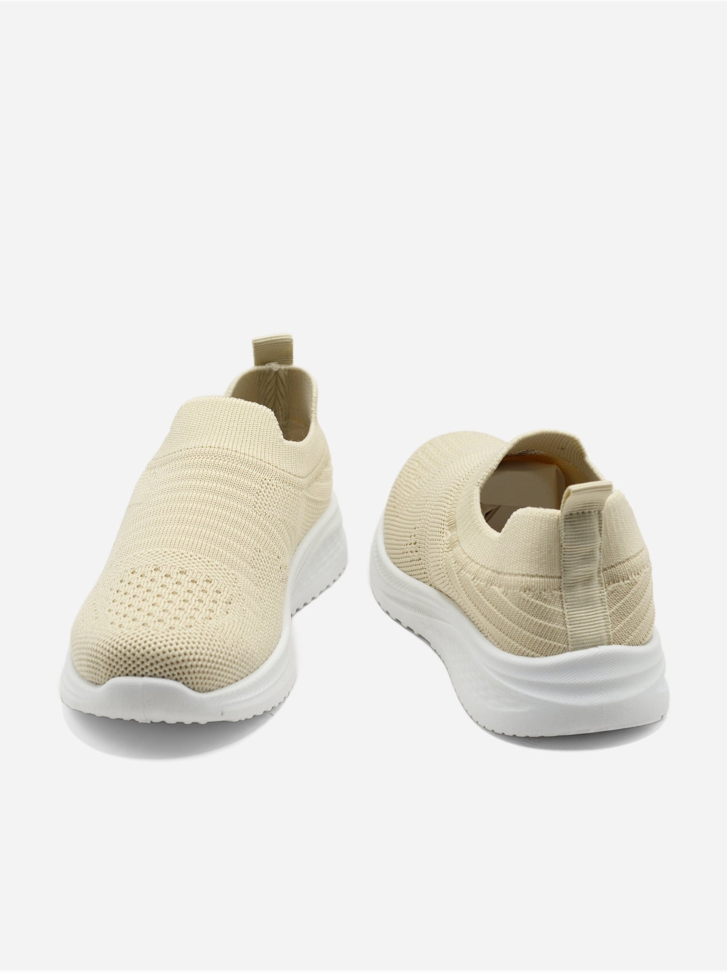 Baskets à enfiler - Beige