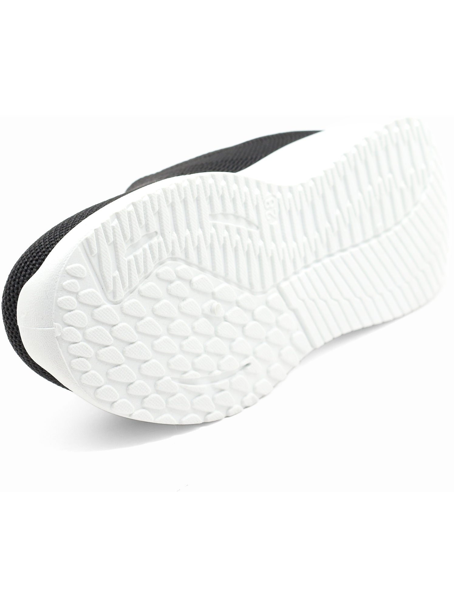 Baskets à enfiler - Noir Blanc