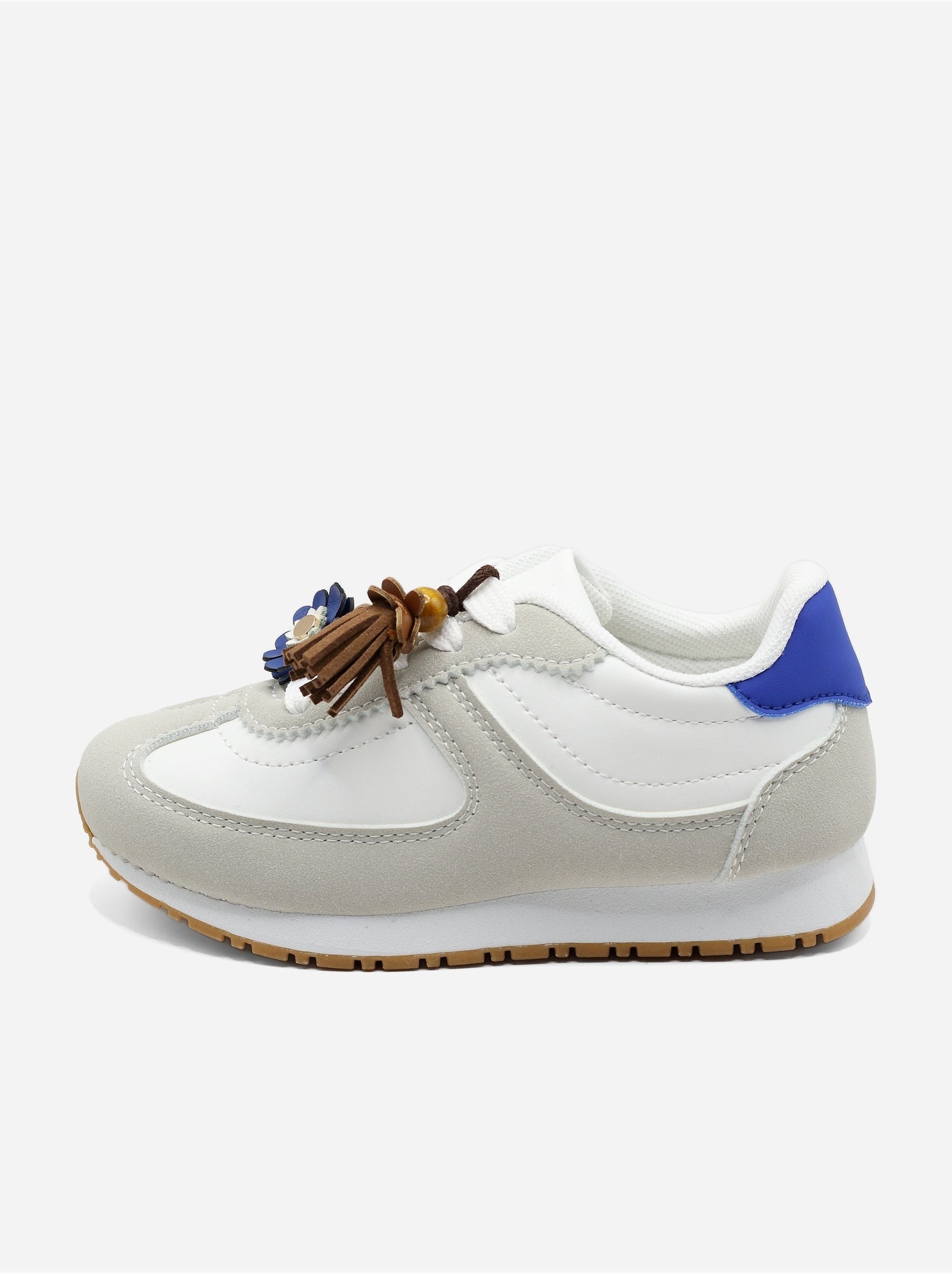 Baskets a lacets - Blanc