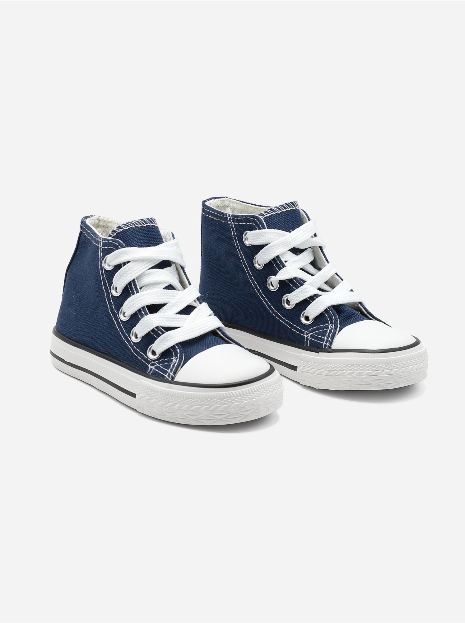 Baskets a lacets - Bleu foncé
