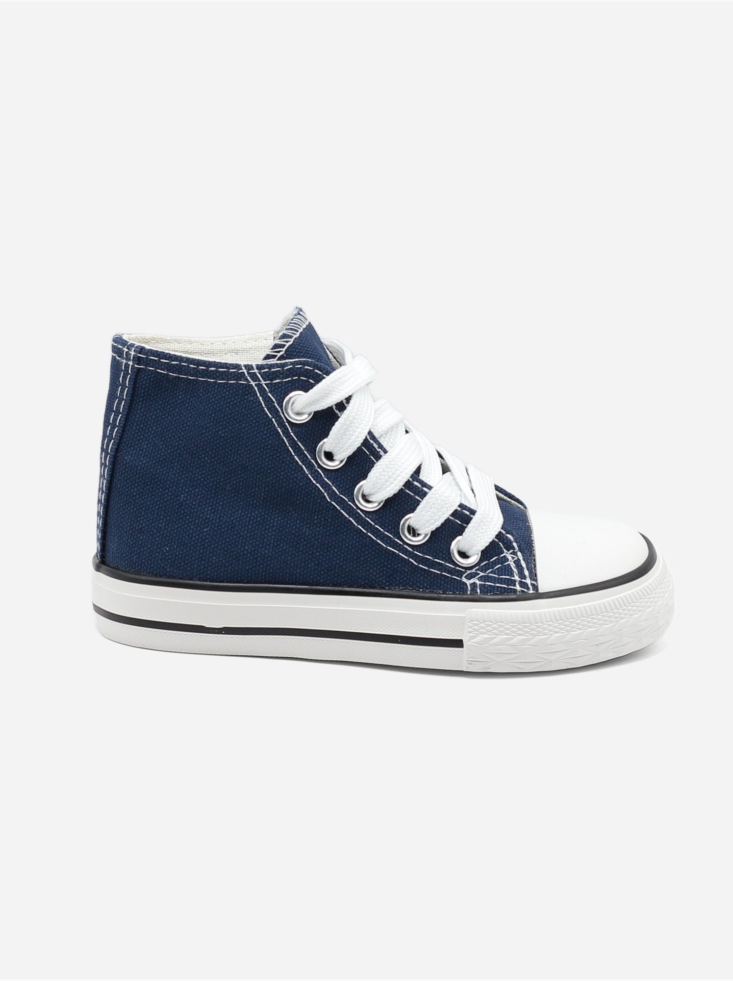 Baskets a lacets - Bleu foncé