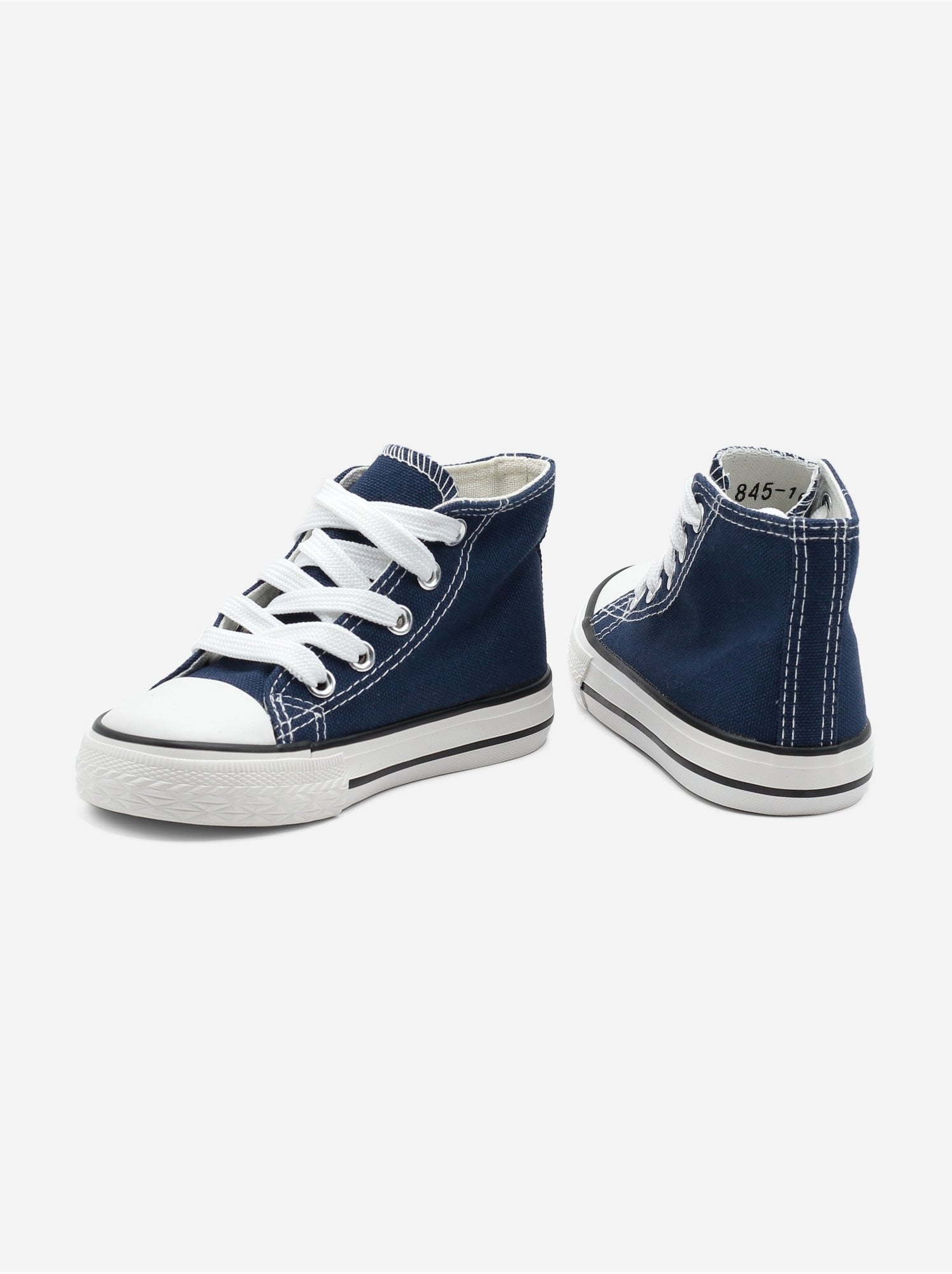 Baskets a lacets - Bleu foncé