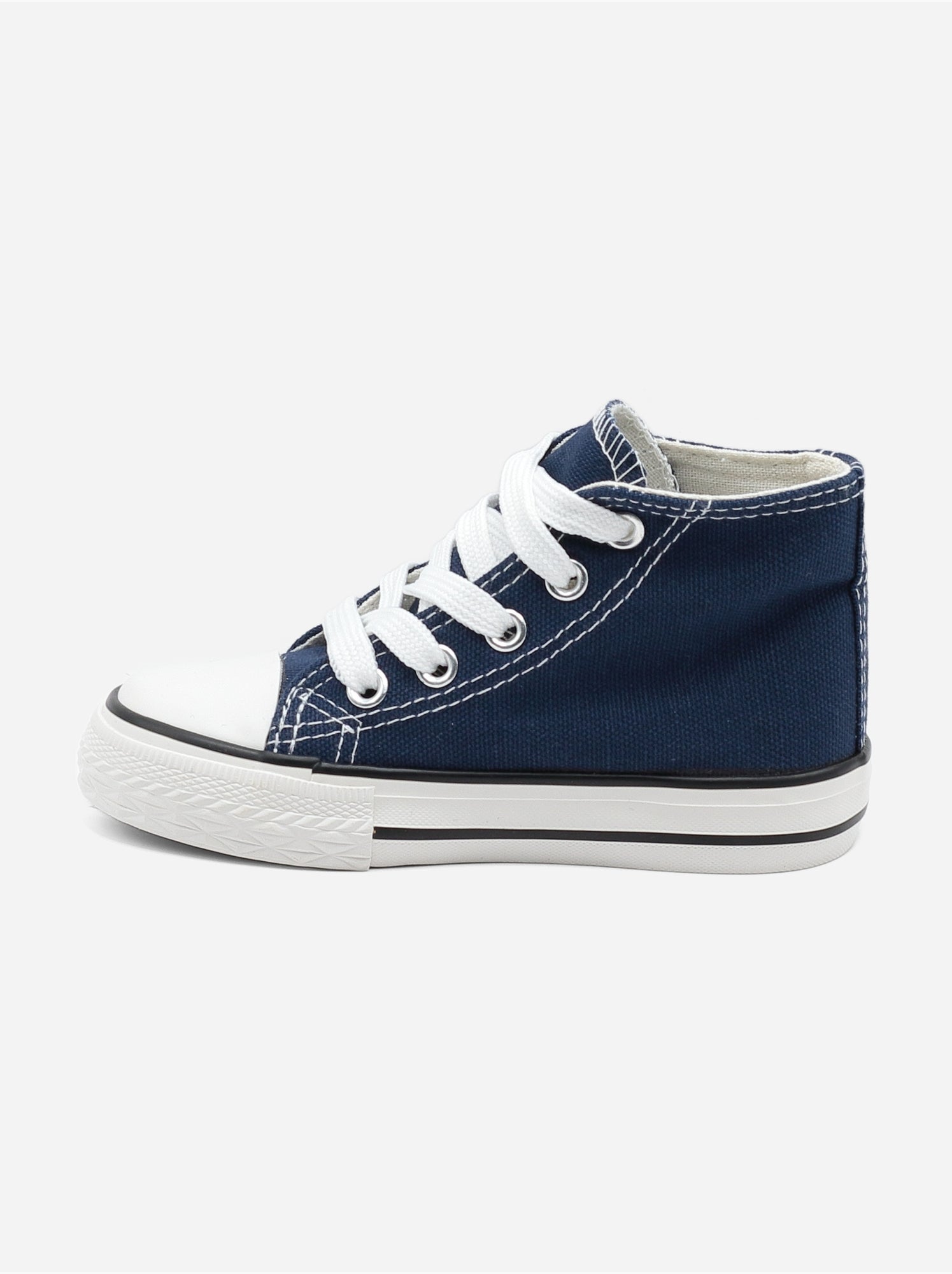 Baskets a lacets - Bleu foncé
