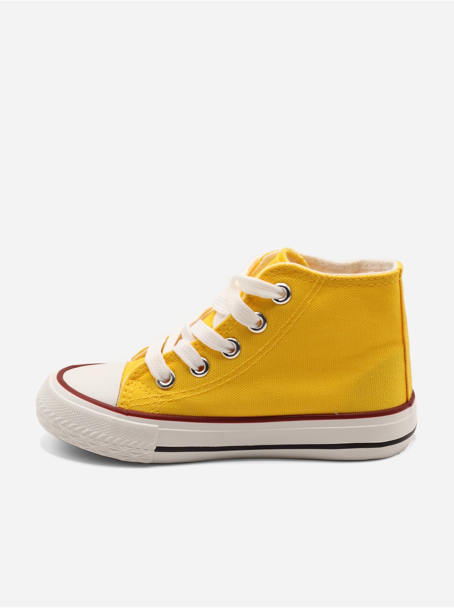 Baskets a lacets - Jaune