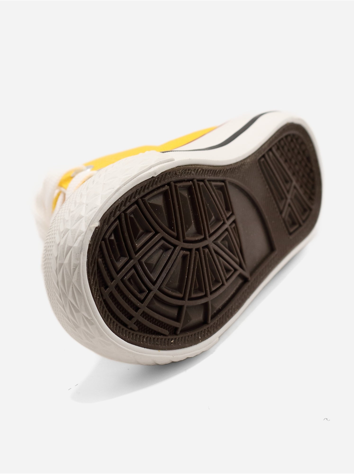 Baskets a lacets - Jaune