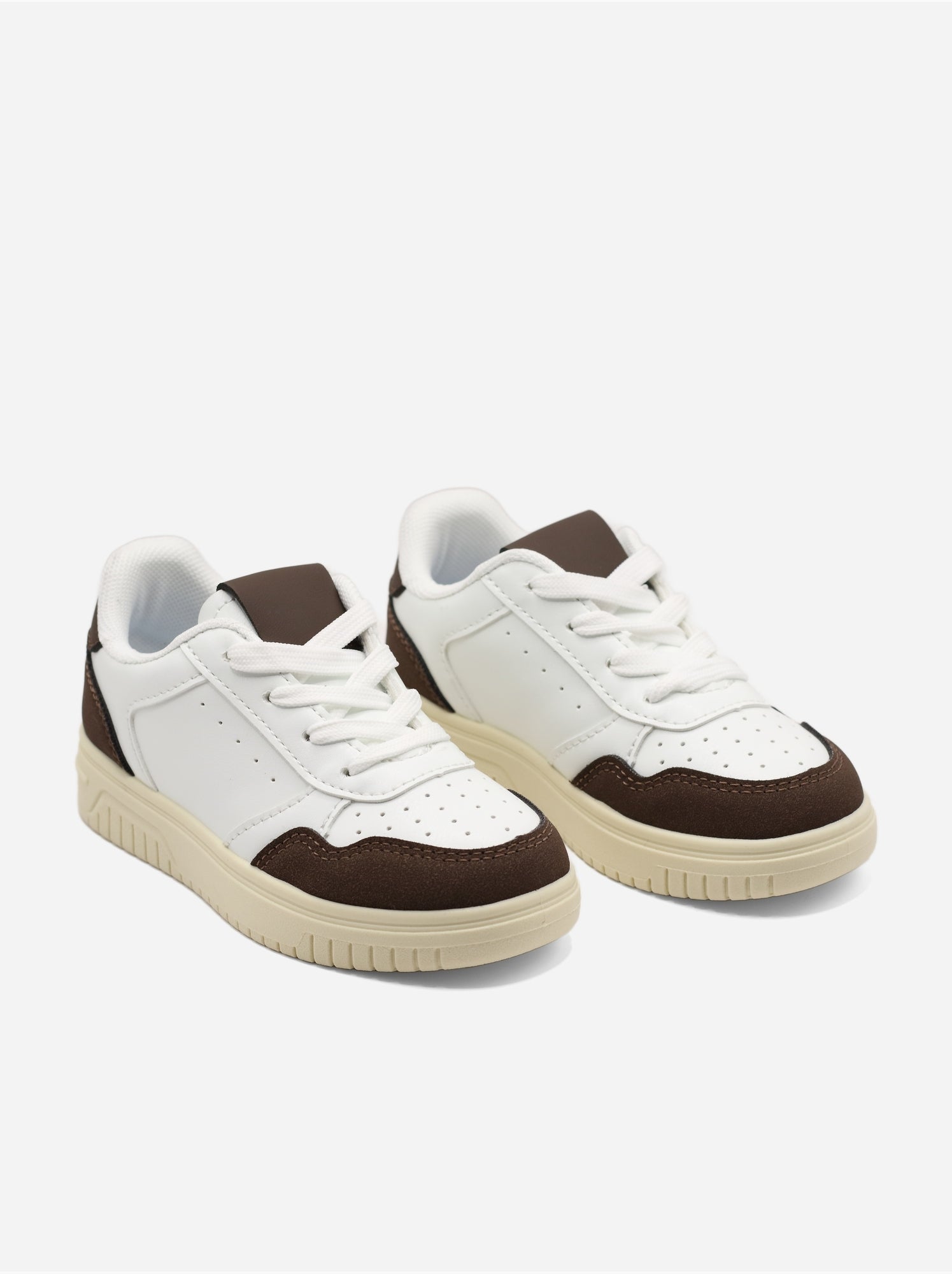 Baskets a lacets - Marron