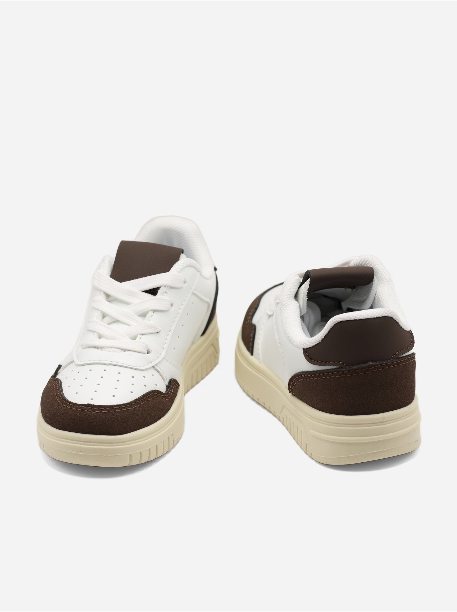 Baskets a lacets - Marron